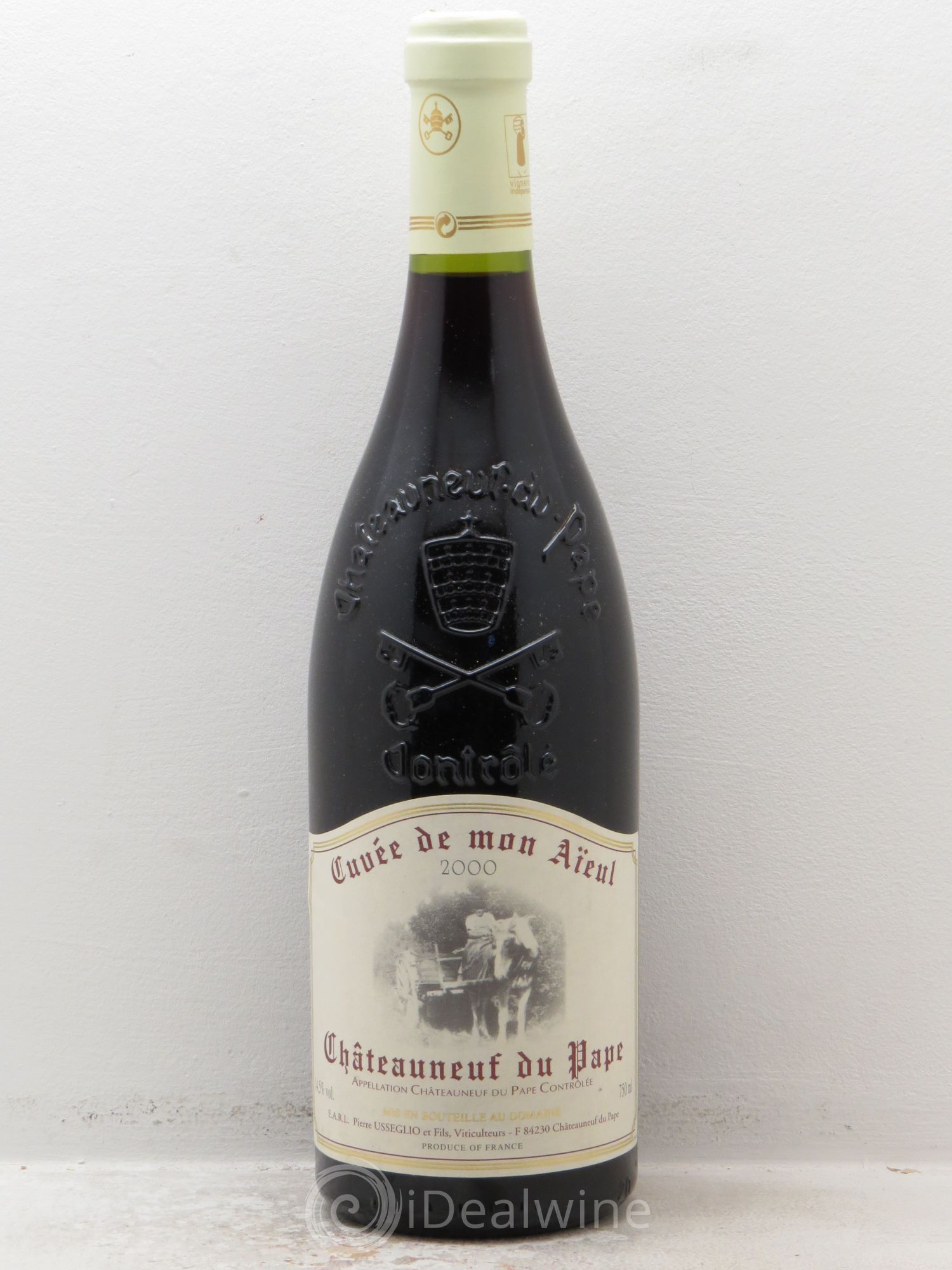 Châteauneuf-du-Pape Cuvée de mon Aïeul Pierre Usseglio & Fils 2000 - Lot de 6 bouteilles - 0
