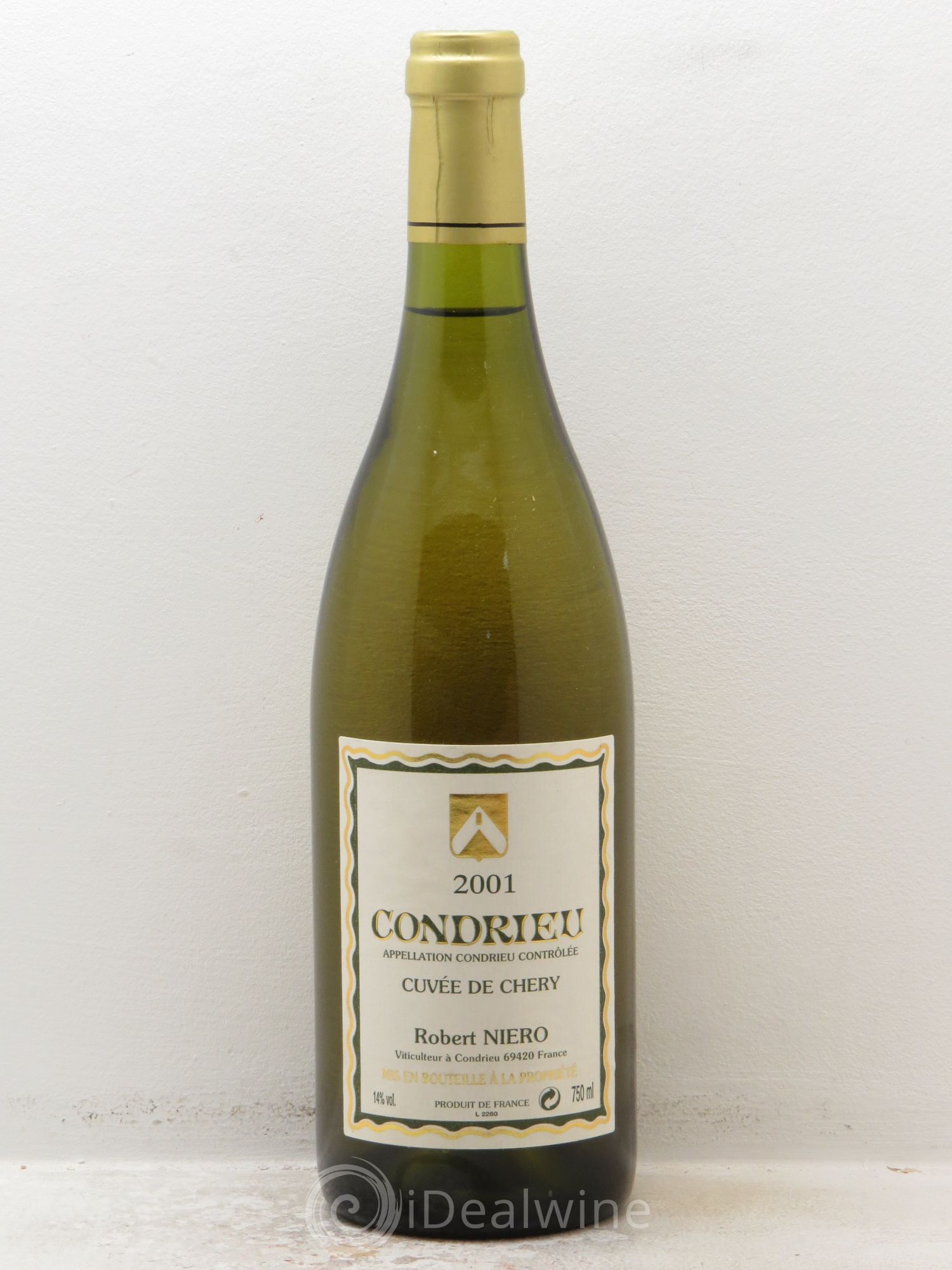 Condrieu Niero Cuvée de Chery 2001 - Posten von 6 Flaschen - 0