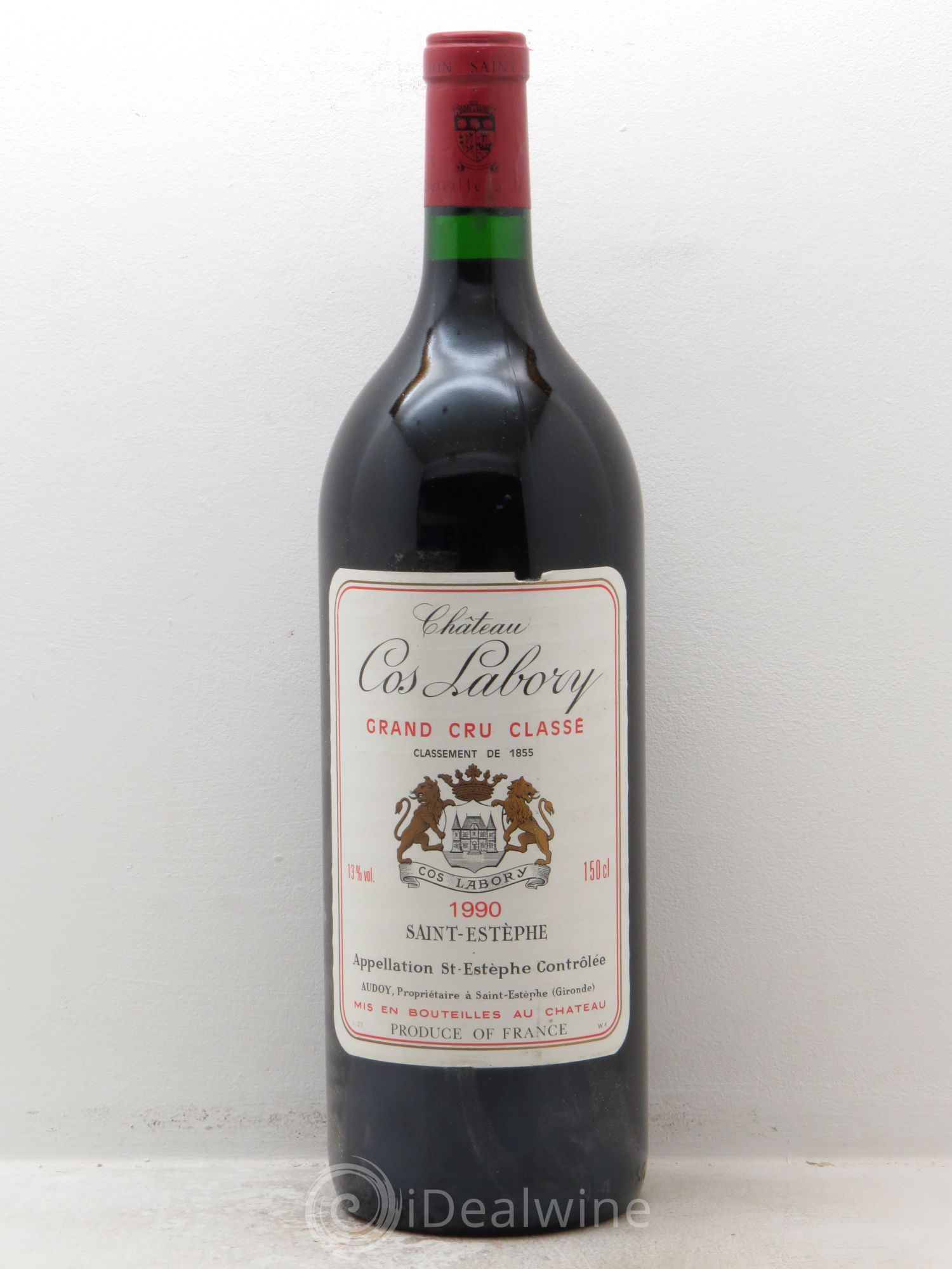 Château Cos Labory 5ème Grand Cru Classé (sans prix de réserve) 1990 - Lot de 1 magnum - 0