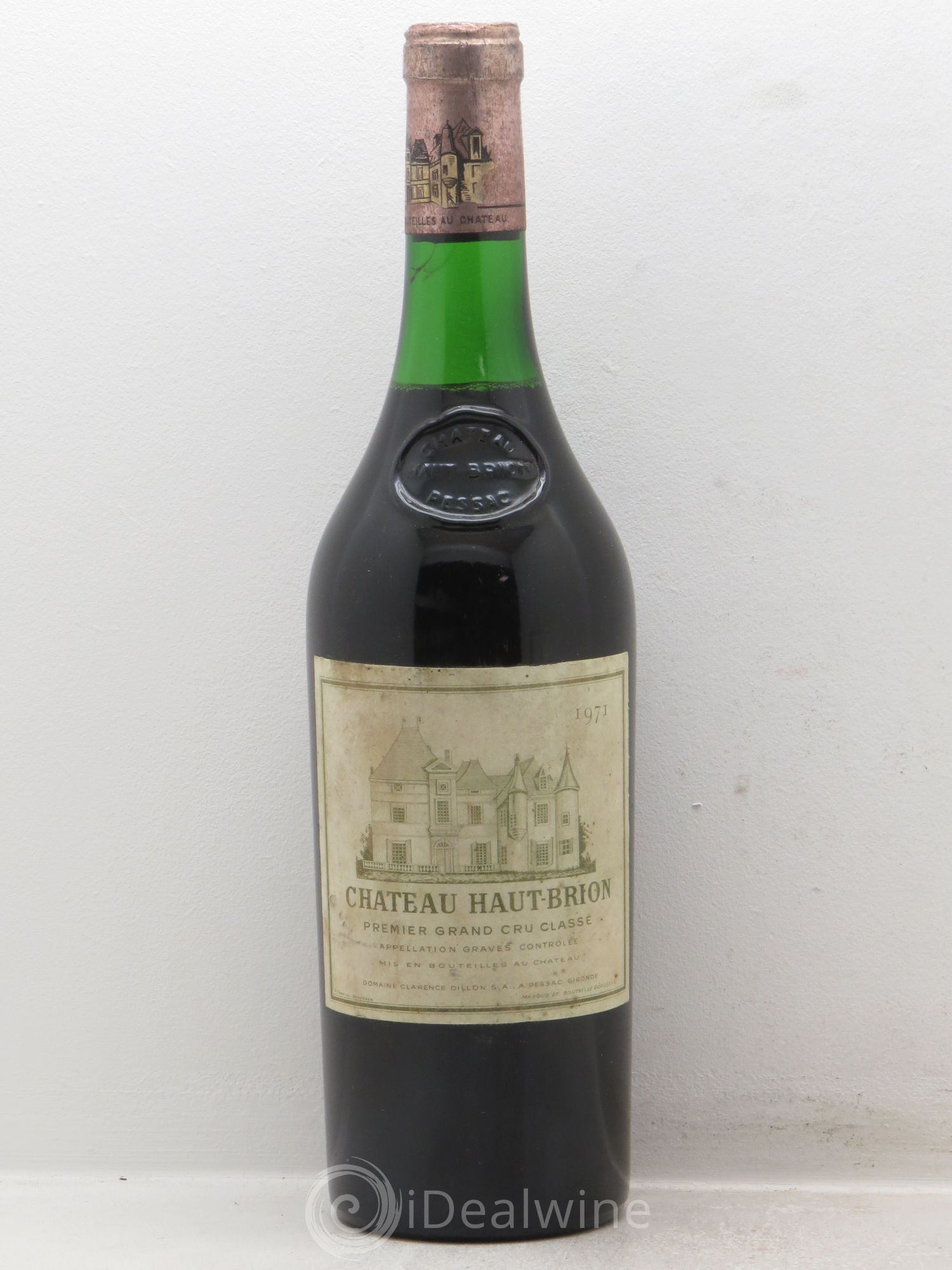 Château Haut Brion 1er Grand Cru Classé 1971 - Lot de 1 bouteille - 0
