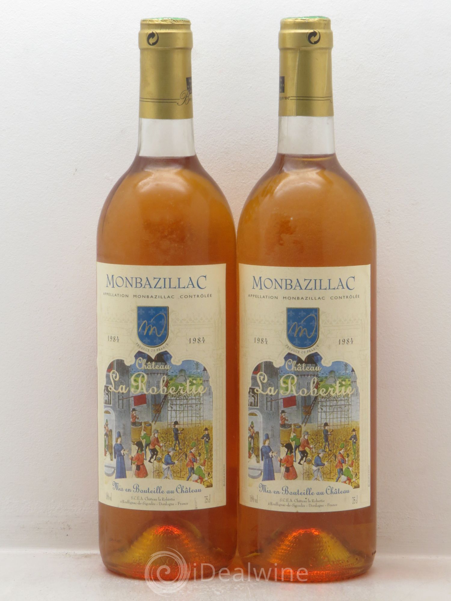 Monbazillac 1984 - Lotto di 2 bottiglie - 0