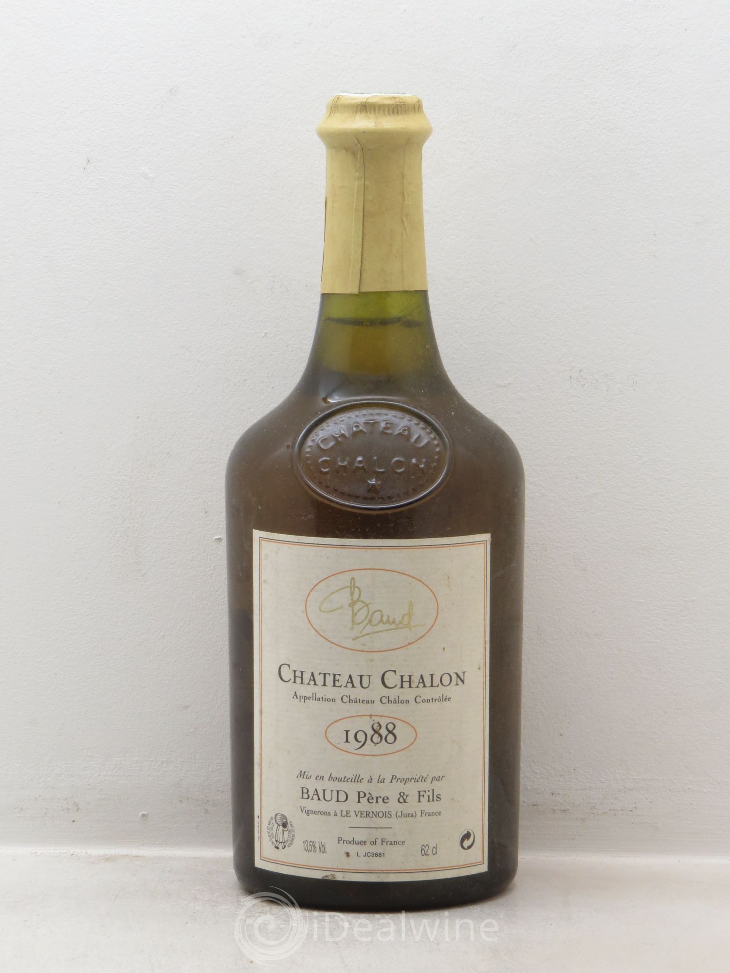 Château-Chalon Vin Jaune Baud 1988 - Posten von 1 Flasche - 0