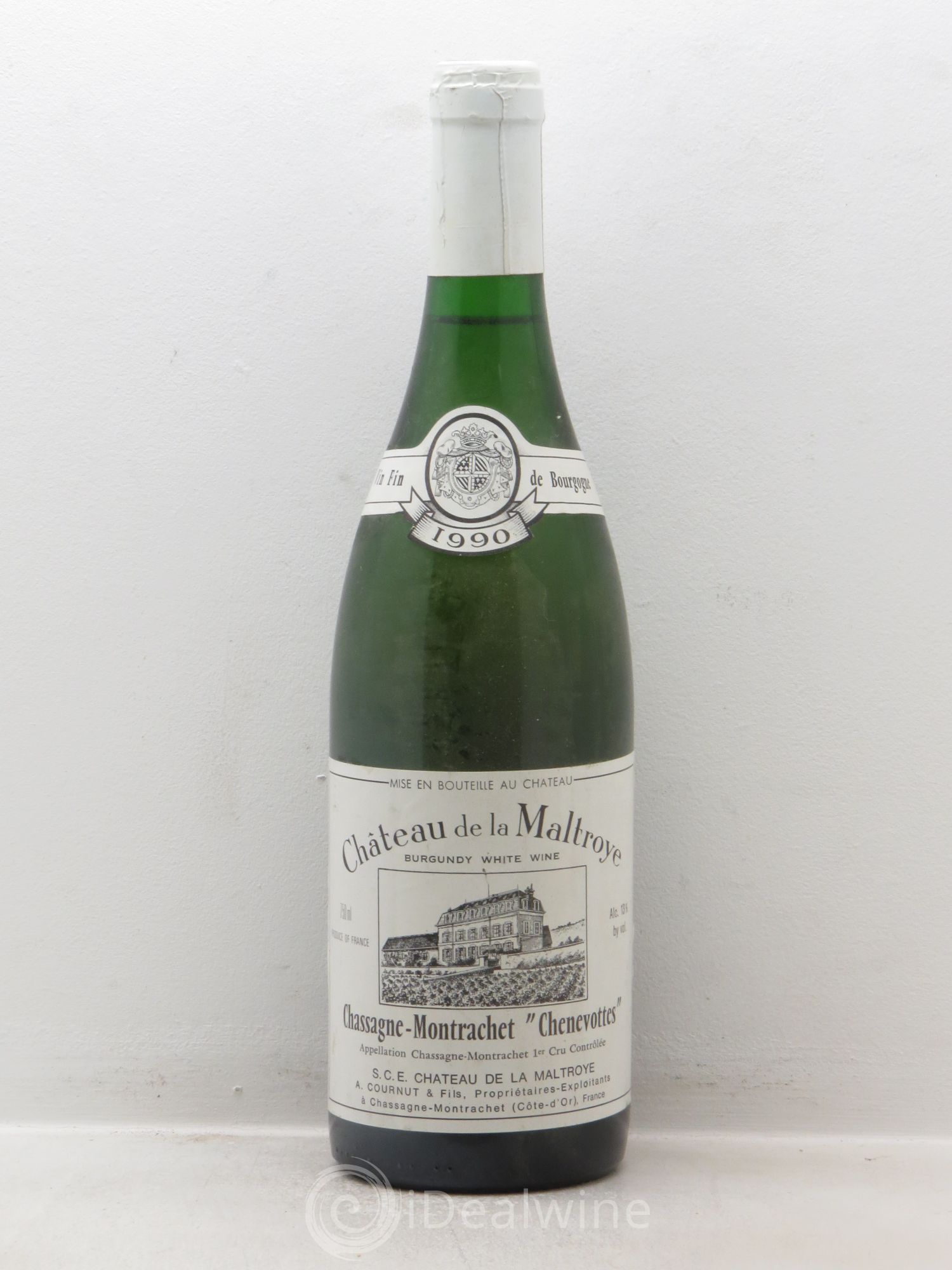 Chassagne-Montrachet 1er Cru 1990 - Lot de 1 bouteille - 0
