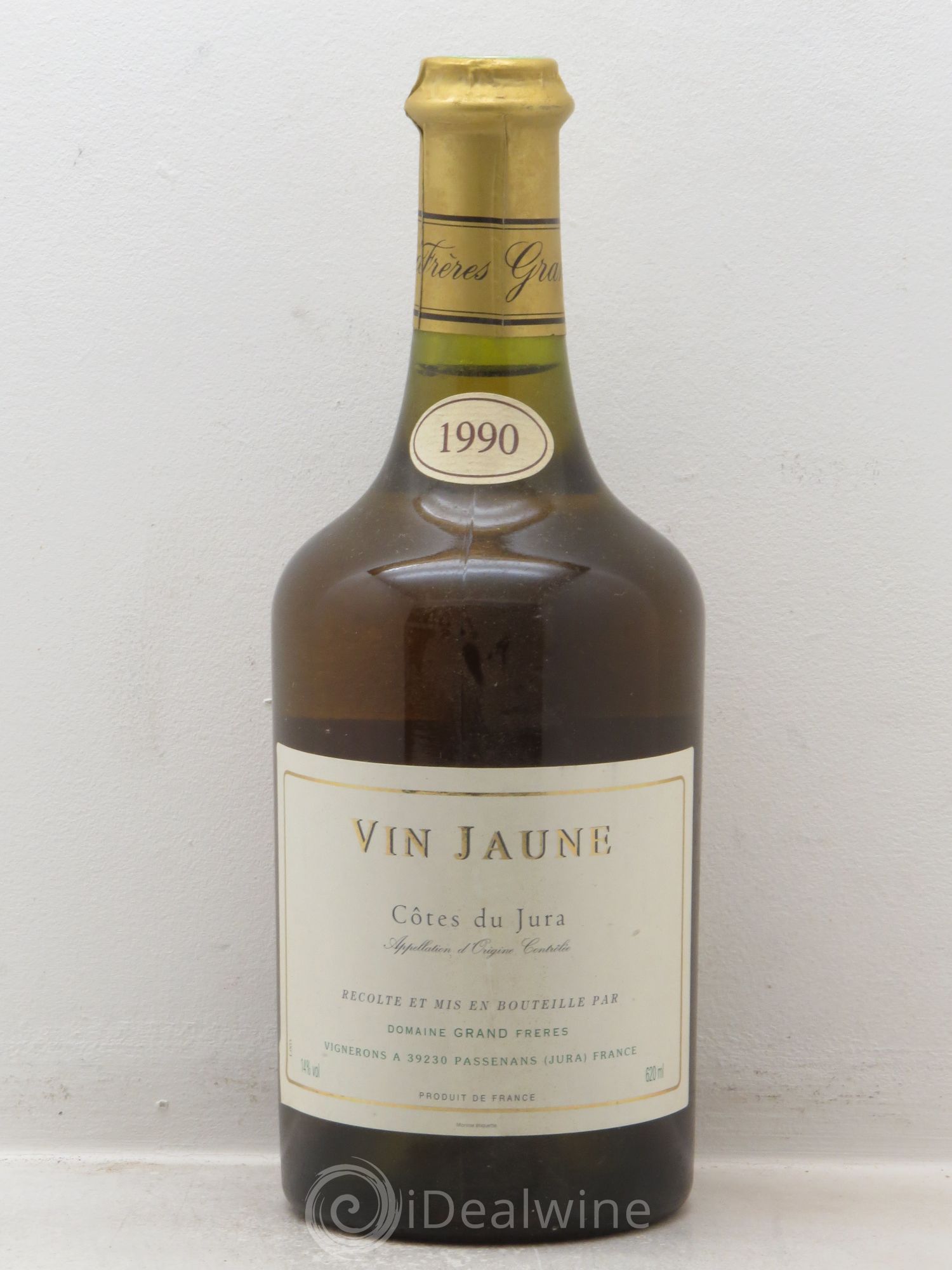Côtes du Jura Grand (62cl) 1990 - Posten von 1 Flasche - 0