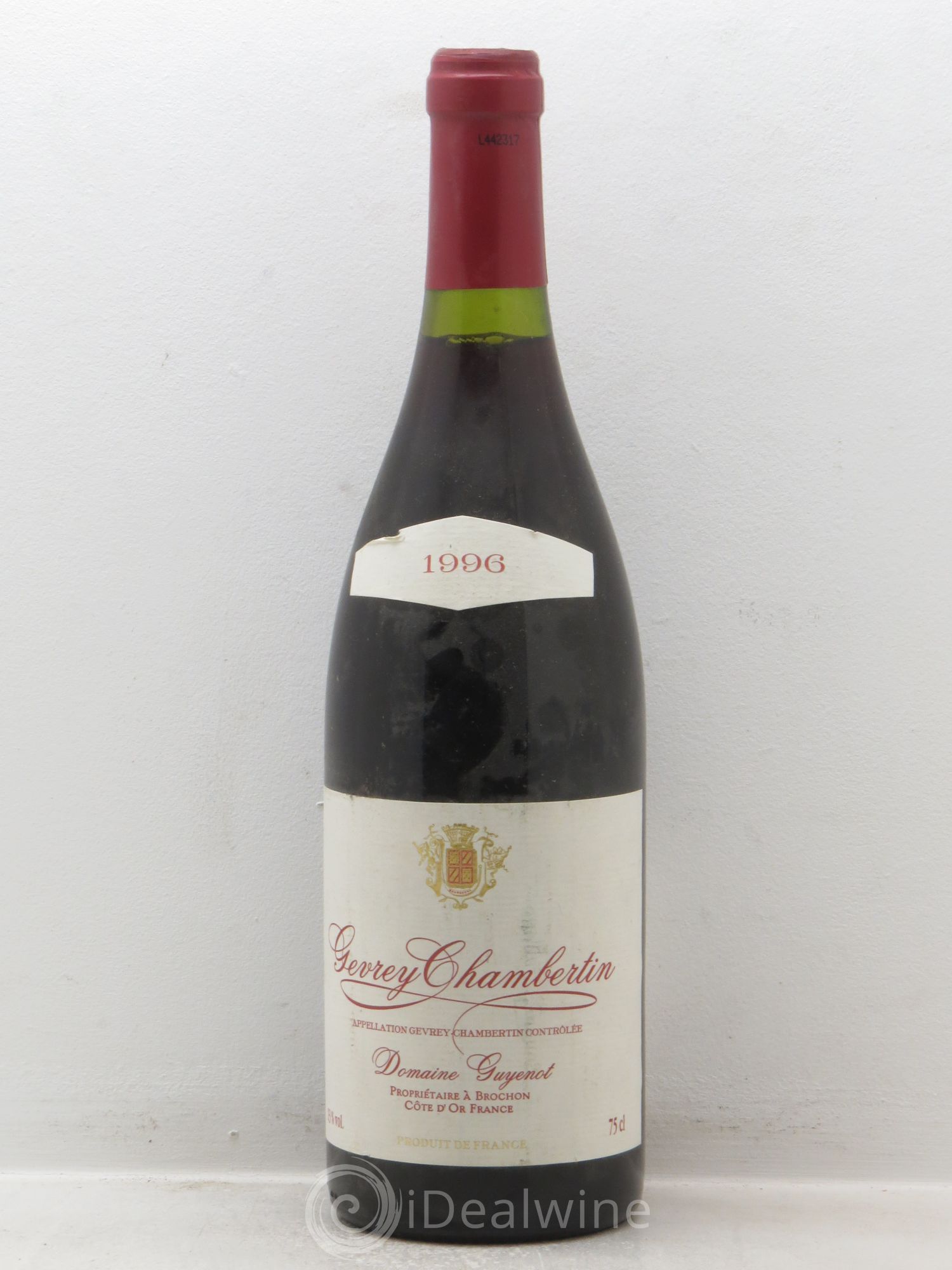 Gevrey-Chambertin Guyenot 1996 - Lot de 1 bouteille - 0