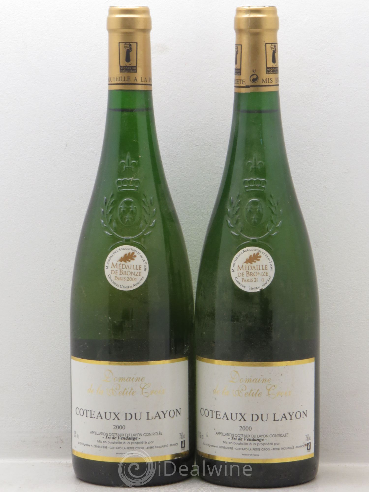 Coteaux du Layon 2000 - Lotto di 2 bottiglie - 0