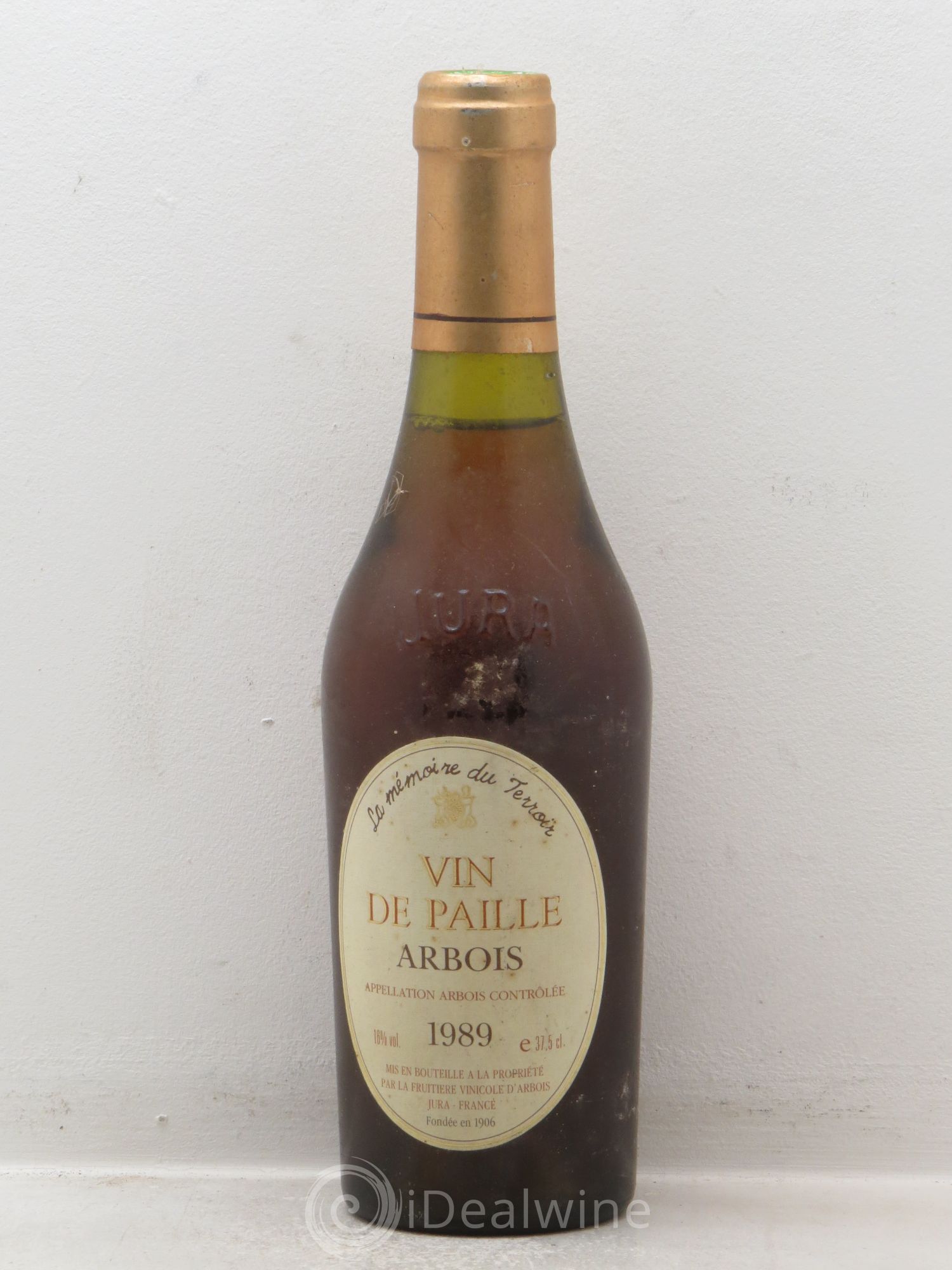 Arbois Vin de Paille Fruitière Vinicole Arbois 1989 - Posten von 1 Demi-Flasche - 0