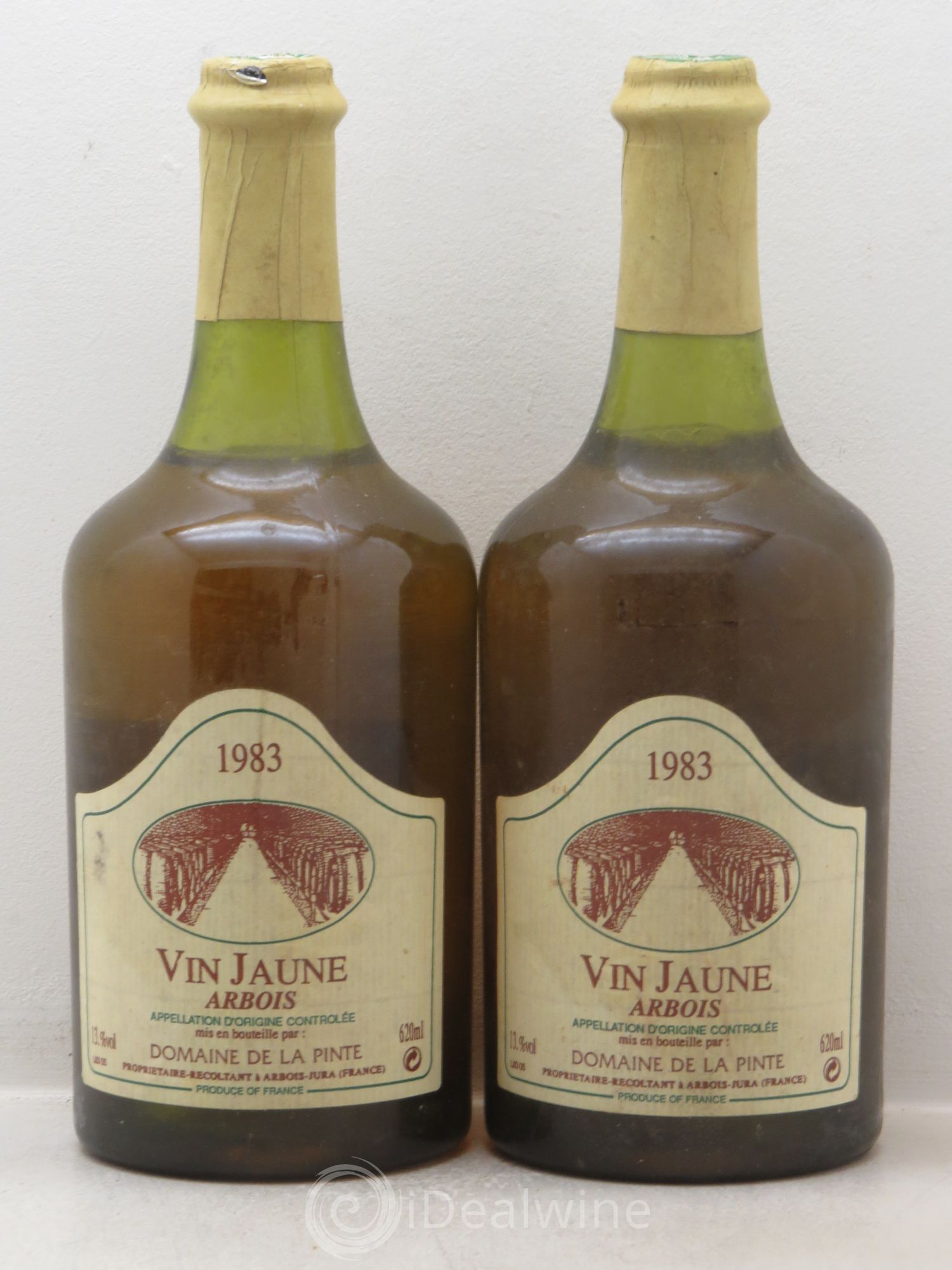 Arbois Vin Jaune Domaine de la Pinte (62cl) 1983 - Posten von 2 Flaschen - 0