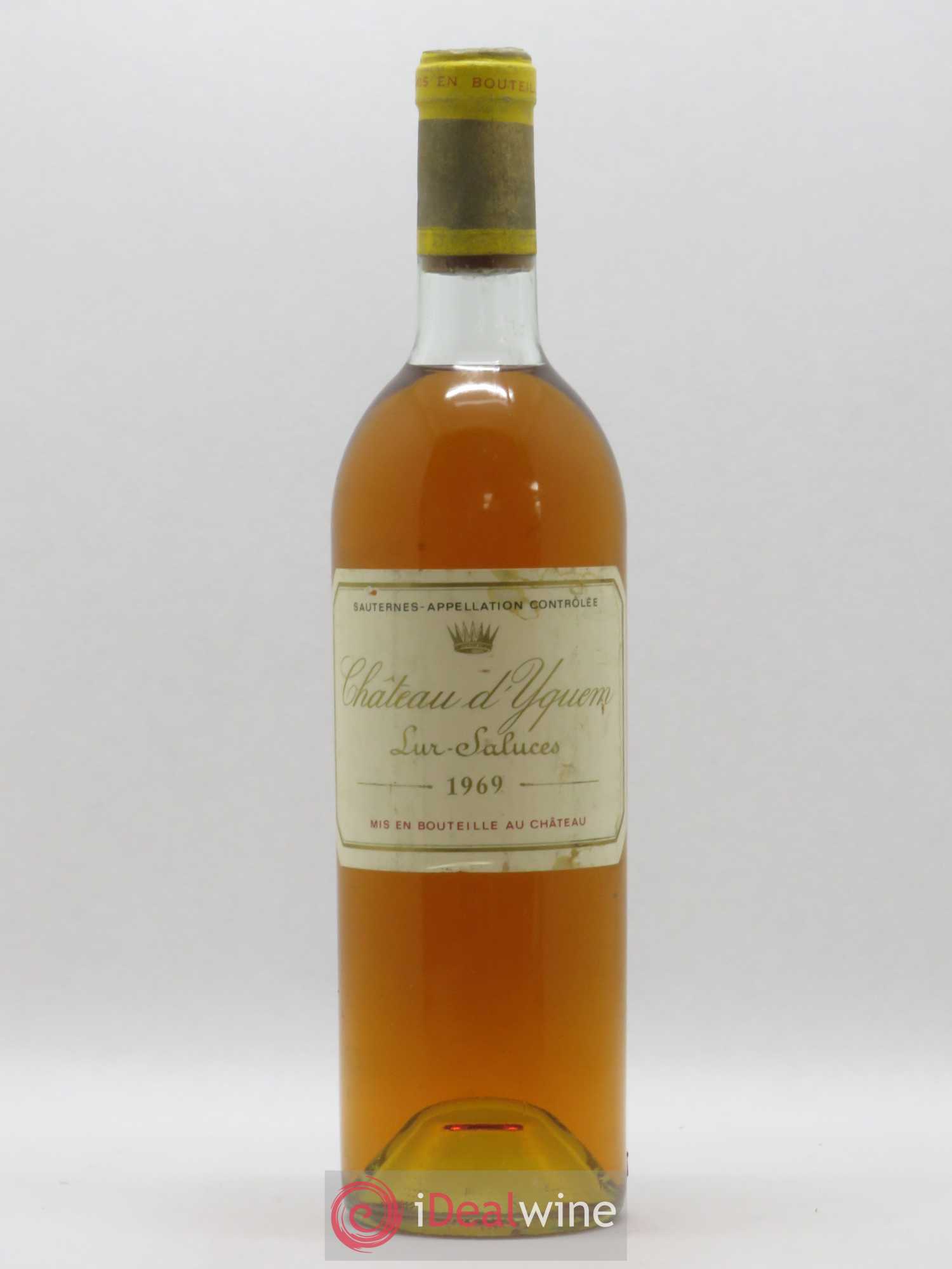 Château d' Yquem 1er Cru Classé Supérieur 1969 - Lotto di 1 bottiglia - 0