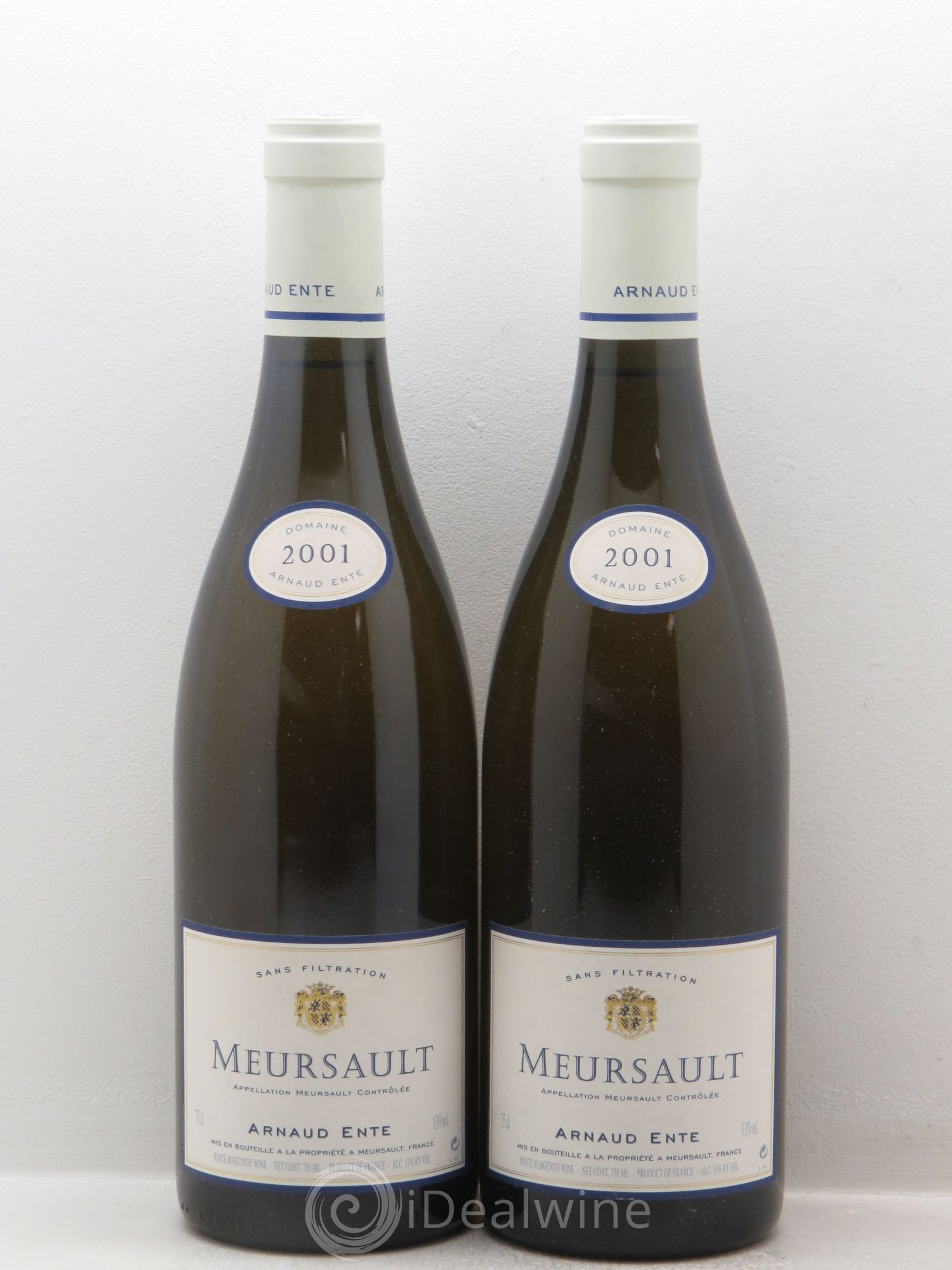 Meursault Arnaud Ente 2001 - Posten von 2 Flaschen - 0