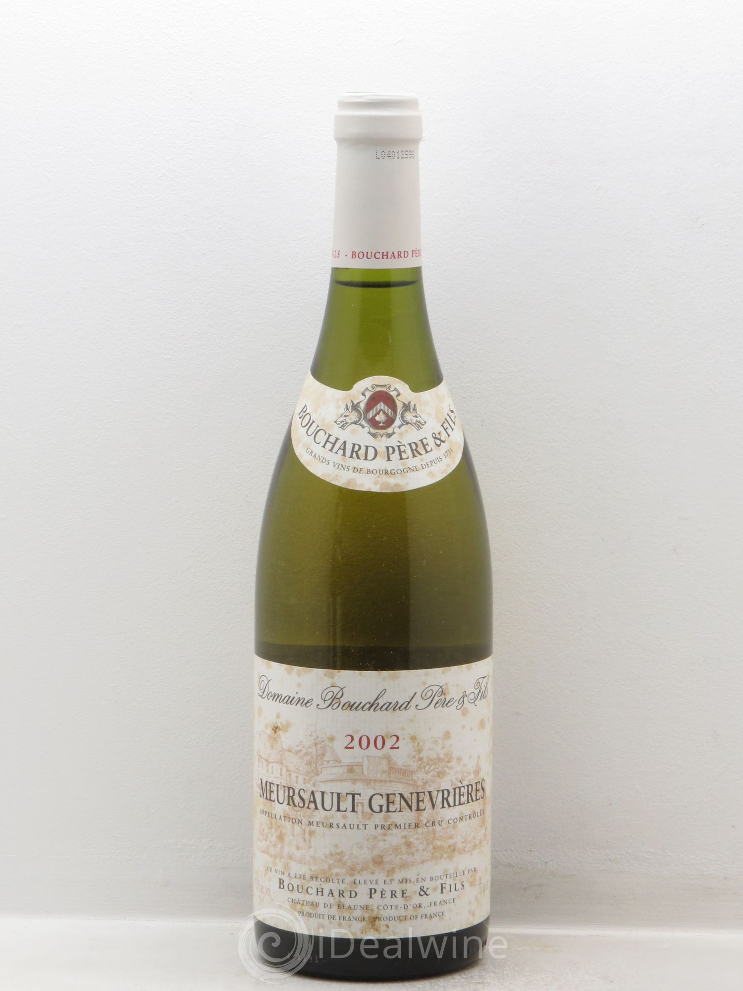 Meursault 1er Cru Genevrières Bouchard Père & Fils 2002 - Lot de 6 bouteilles - 0