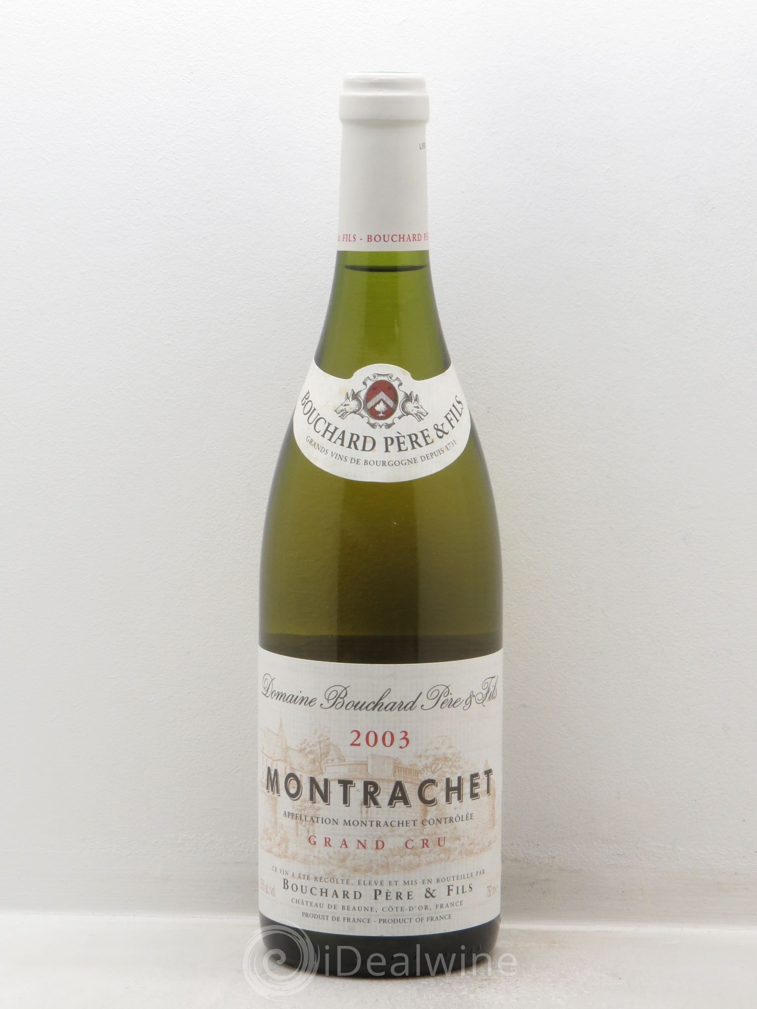 Montrachet Grand Cru Bouchard Père & Fils 2003 - Lot de 1 bouteille - 0