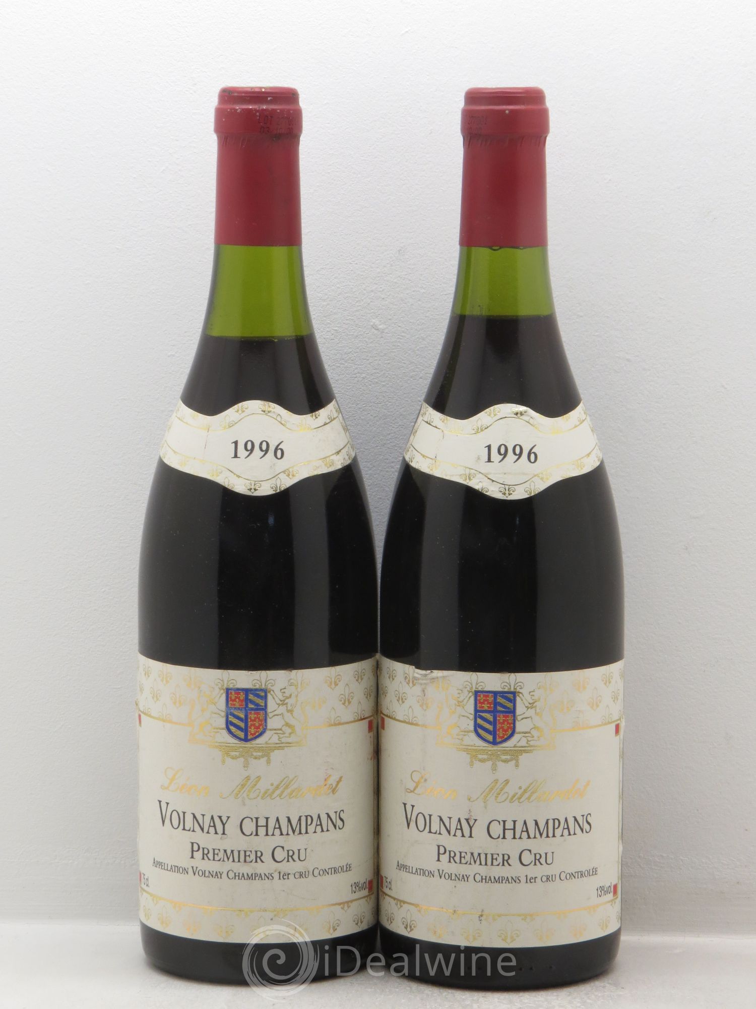 Volnay 1er Cru Léon Millardet 1996 - Lot de 2 bouteilles - 0