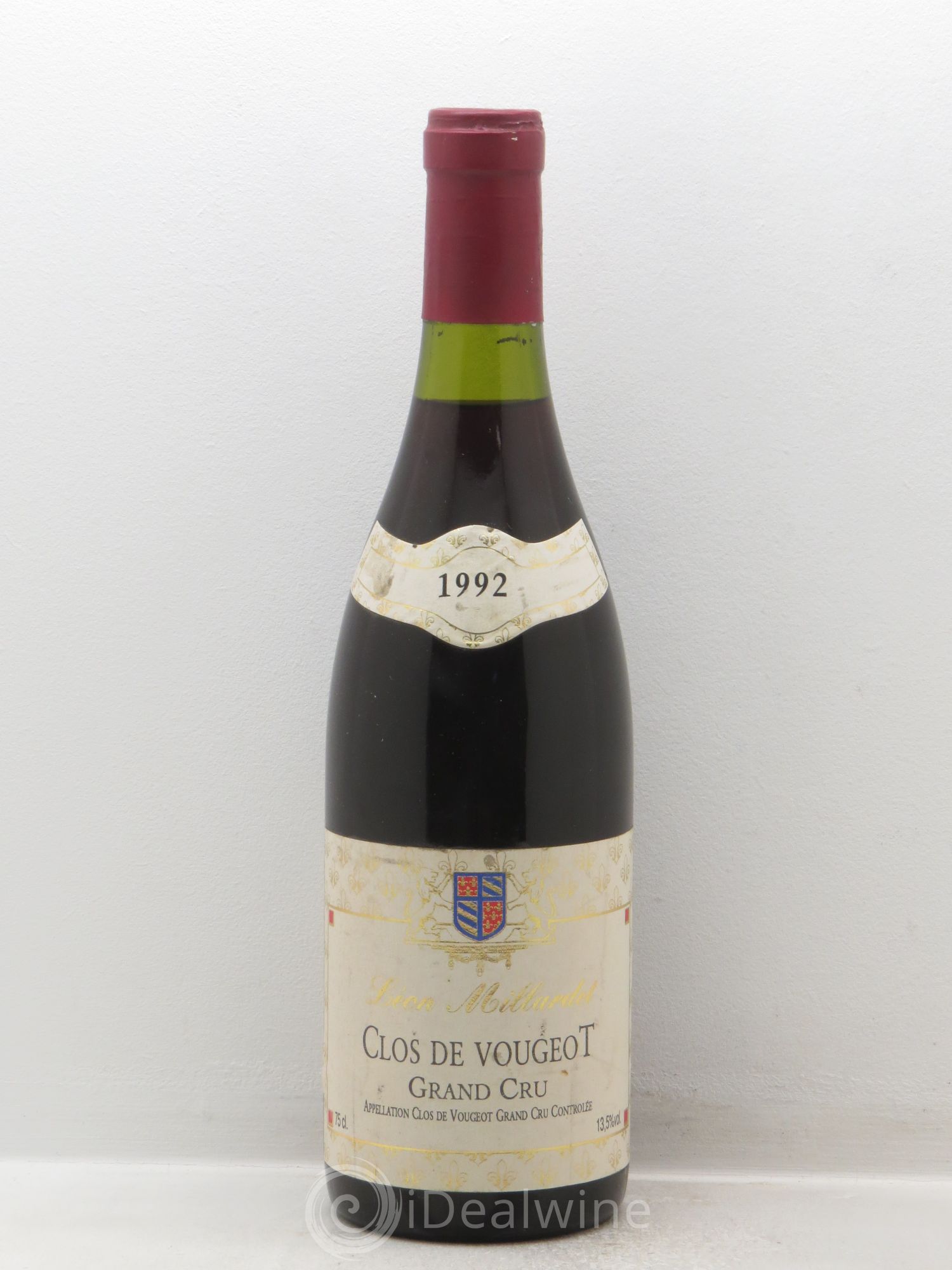 Clos de Vougeot Grand Cru Léon Millardet 1992 - Lot de 1 bouteille - 0