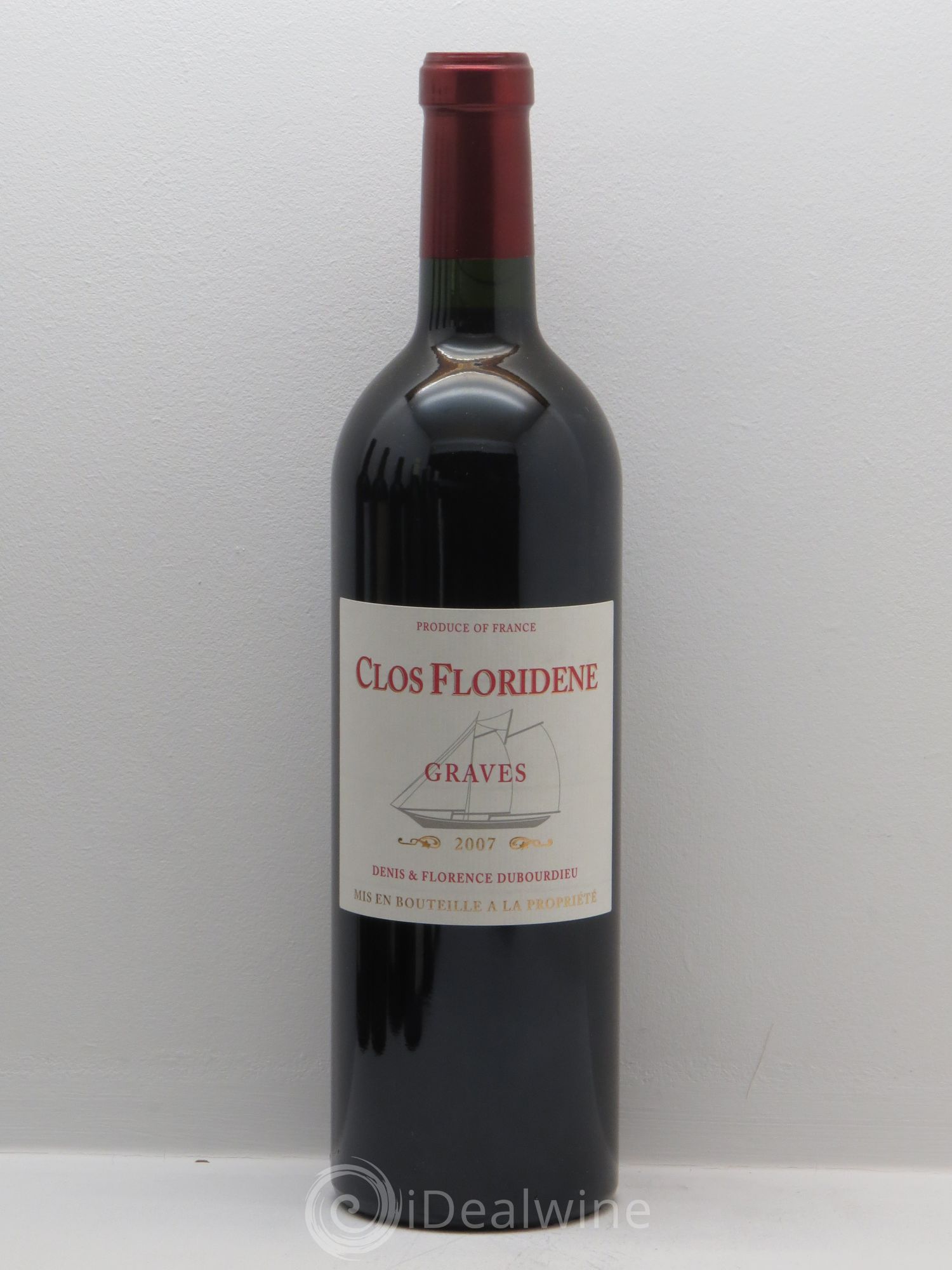 Clos Floridène 2007 - Lot de 1 bouteille - 0