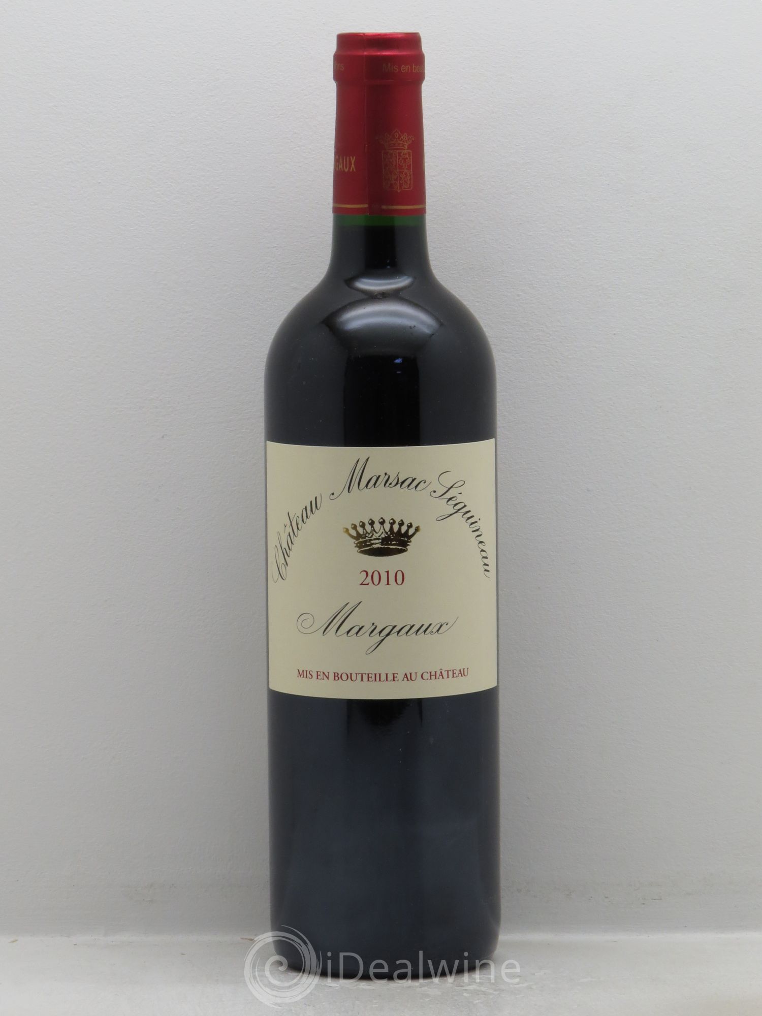 Château Marsac Séguineau Cru Bourgeois 2010 - Lot de 1 bouteille - 0