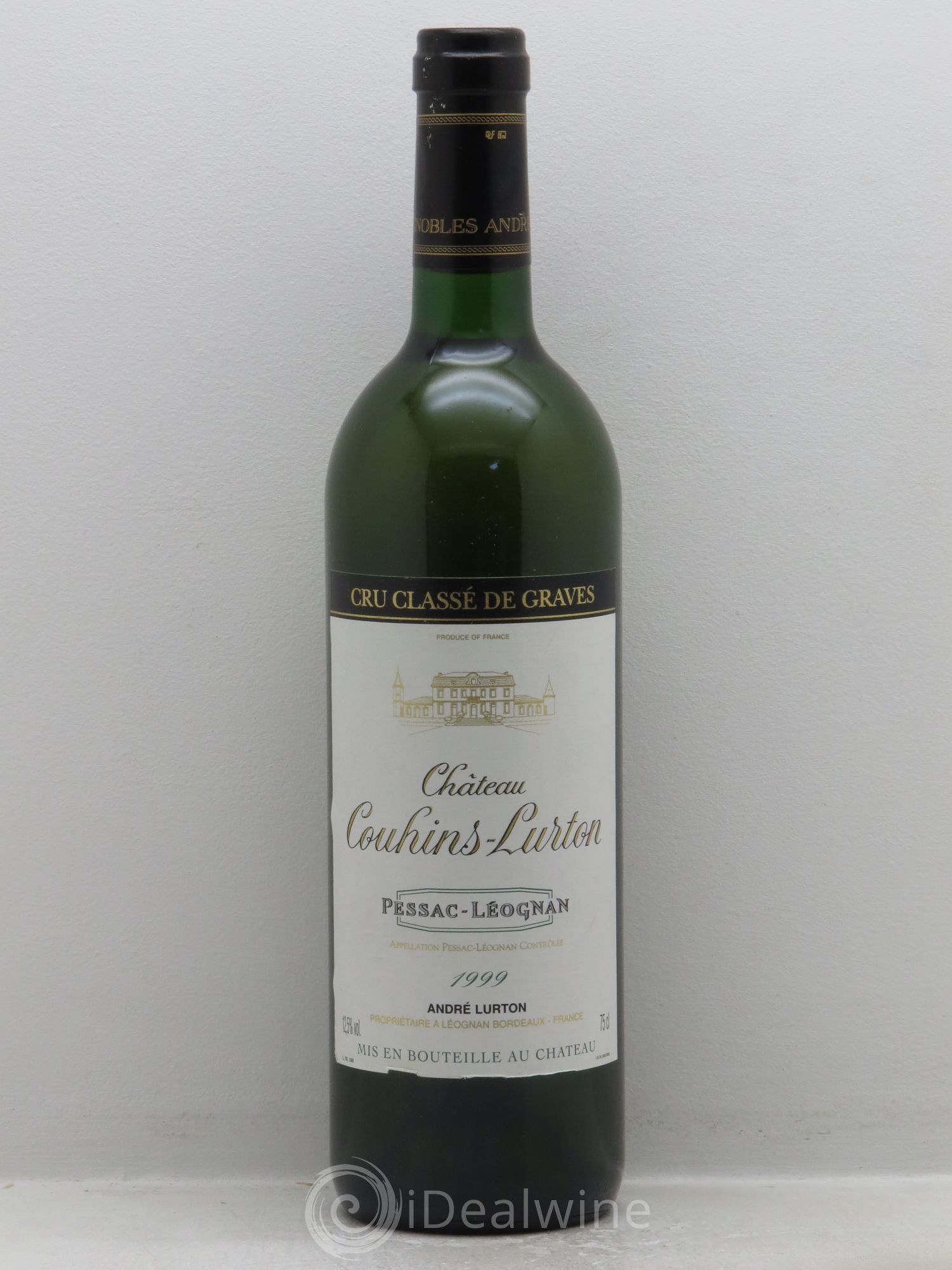 Château Couhins-Lurton Cru Classé de Graves 1999 - Lot de 1 bouteille - 0