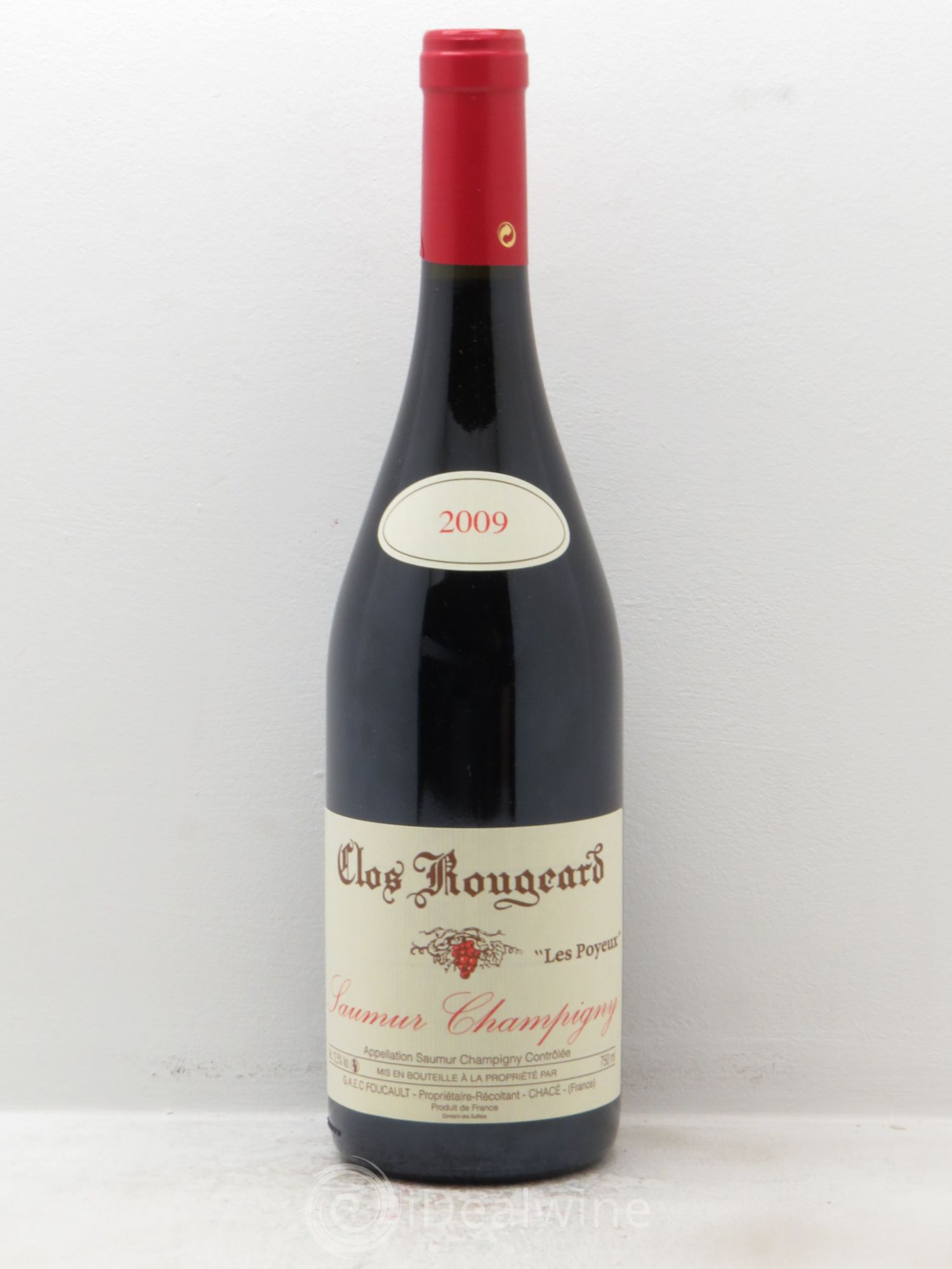 Saumur-Champigny Les Poyeux Clos Rougeard 2009 - Lot de 1 bouteille - 0