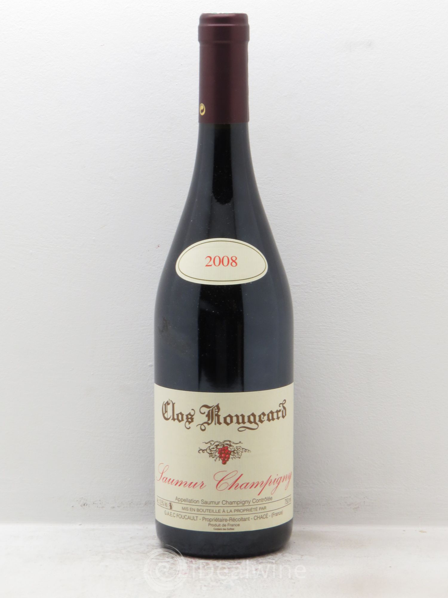 Saumur-Champigny Clos Rougeard 2008 - Lot de 1 bouteille - 0