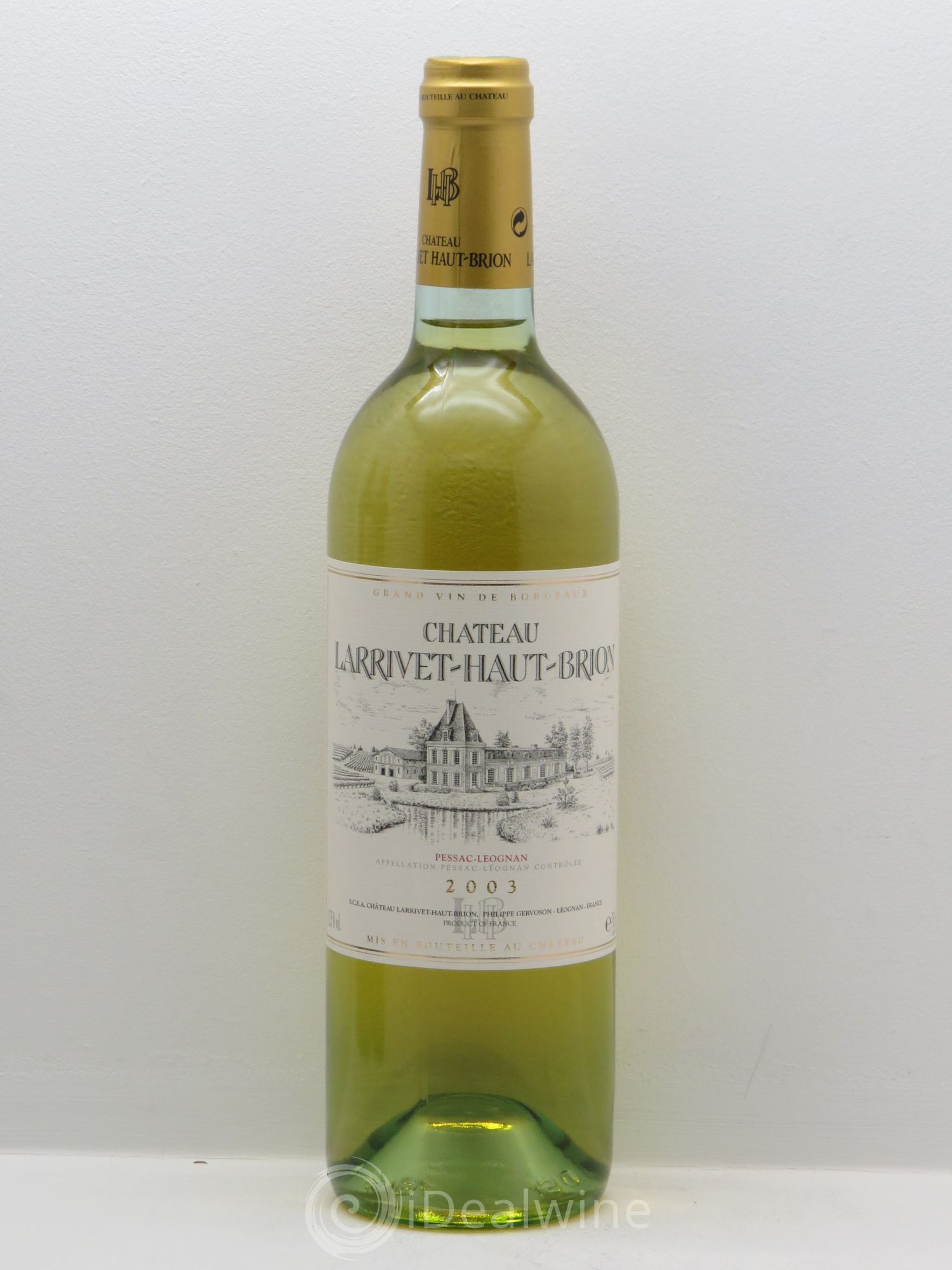 Château Larrivet Haut-Brion 2003 - Lot de 1 bouteille - 0