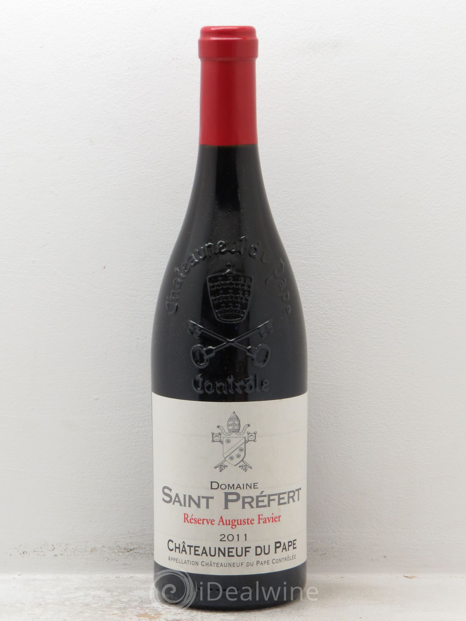 Châteauneuf-du-Pape Réserve Auguste Favier Domaine Saint-Préfert 2011 - Lot de 1 bouteille - 0