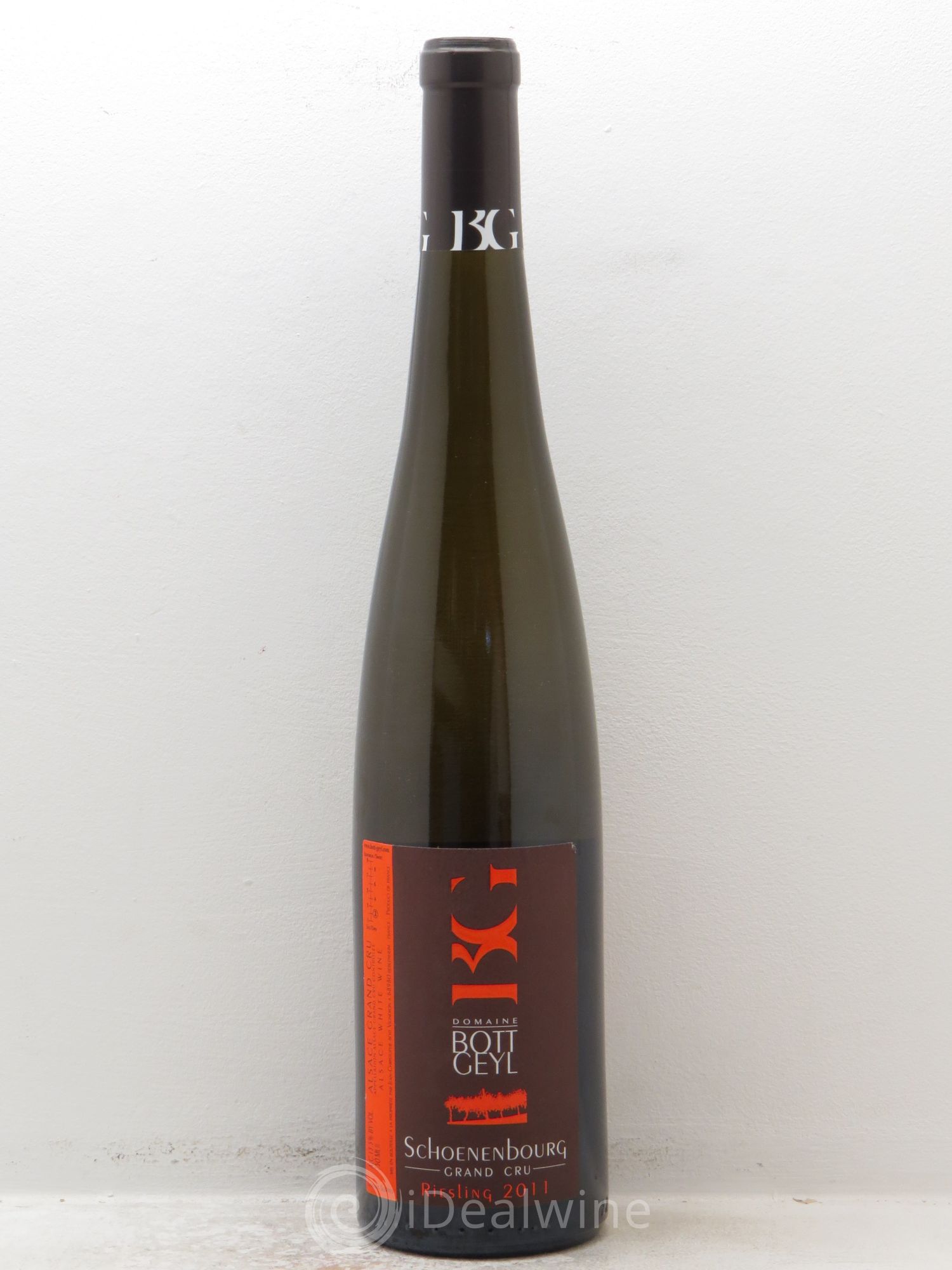 Alsace Grand Cru Schoenenbourg Riesling Bott-Geyl (Domaine) 2011 - Lot de 1 bouteille - 0