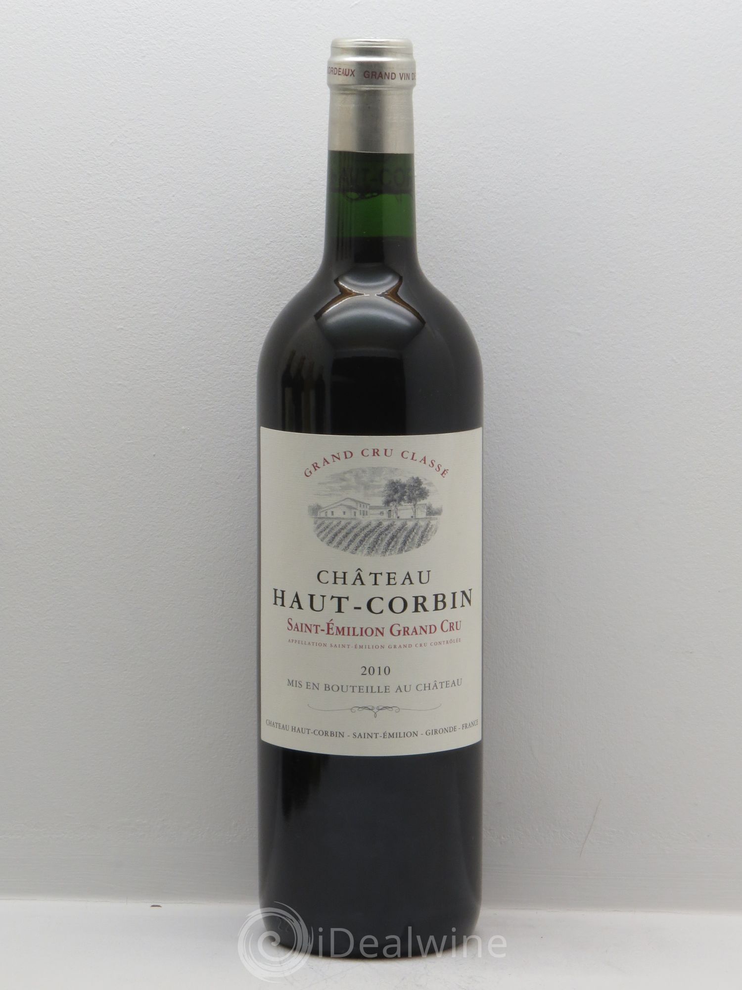 Château Haut Corbin Grand Cru 2010 - Lot de 1 bouteille - 0