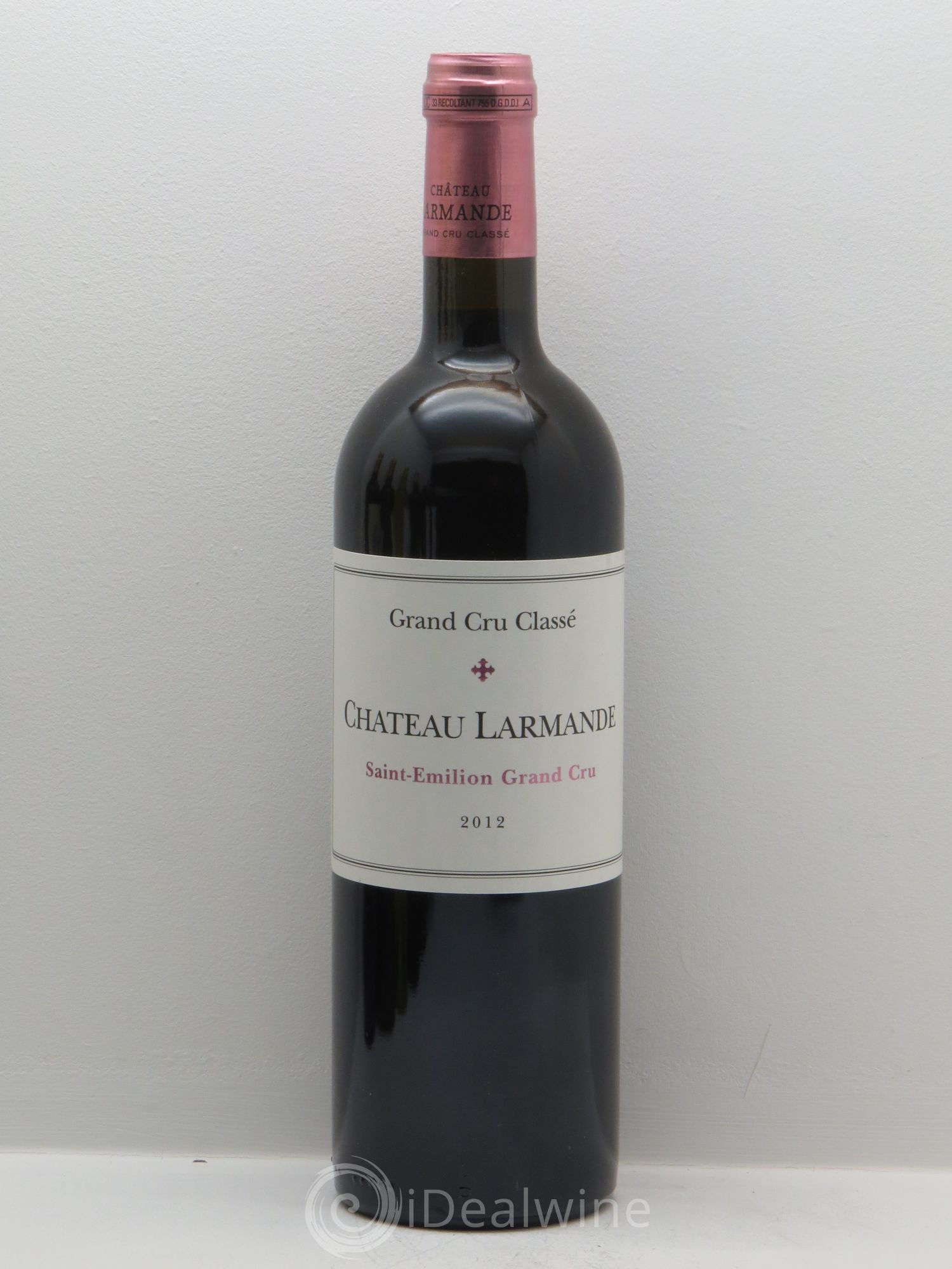 Château Larmande Grand Cru Classé 2012 - Lot de 1 bouteille - 0