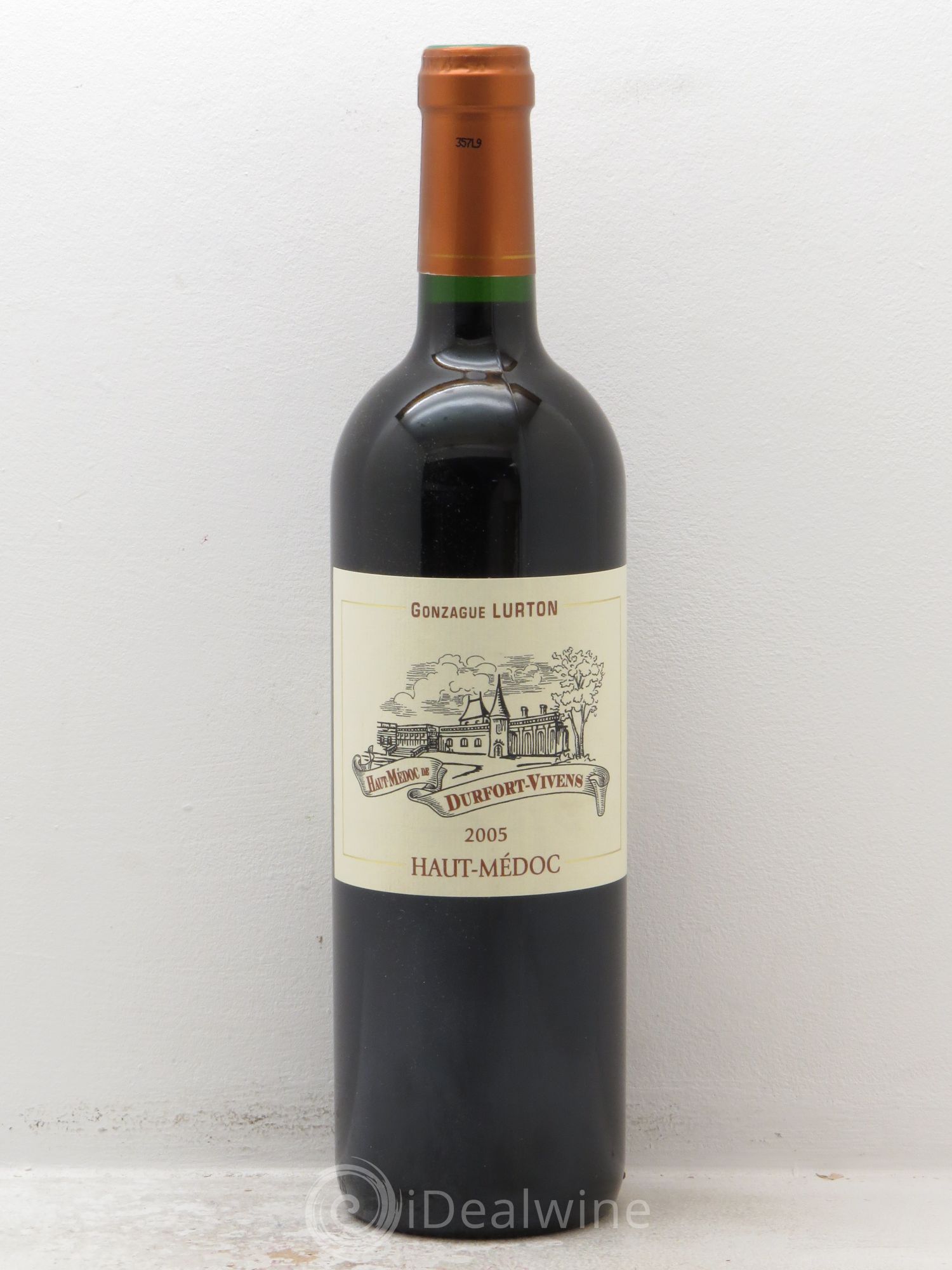 Château Durfort Vivens 2ème Grand Cru Classé 2005 - Lot de 1 bouteille - 0