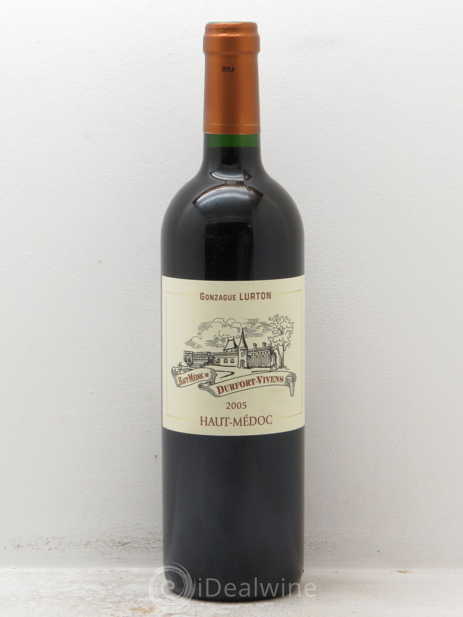 Château Durfort Vivens 2ème Grand Cru Classé 2005 - Lot de 1 bouteille - 0