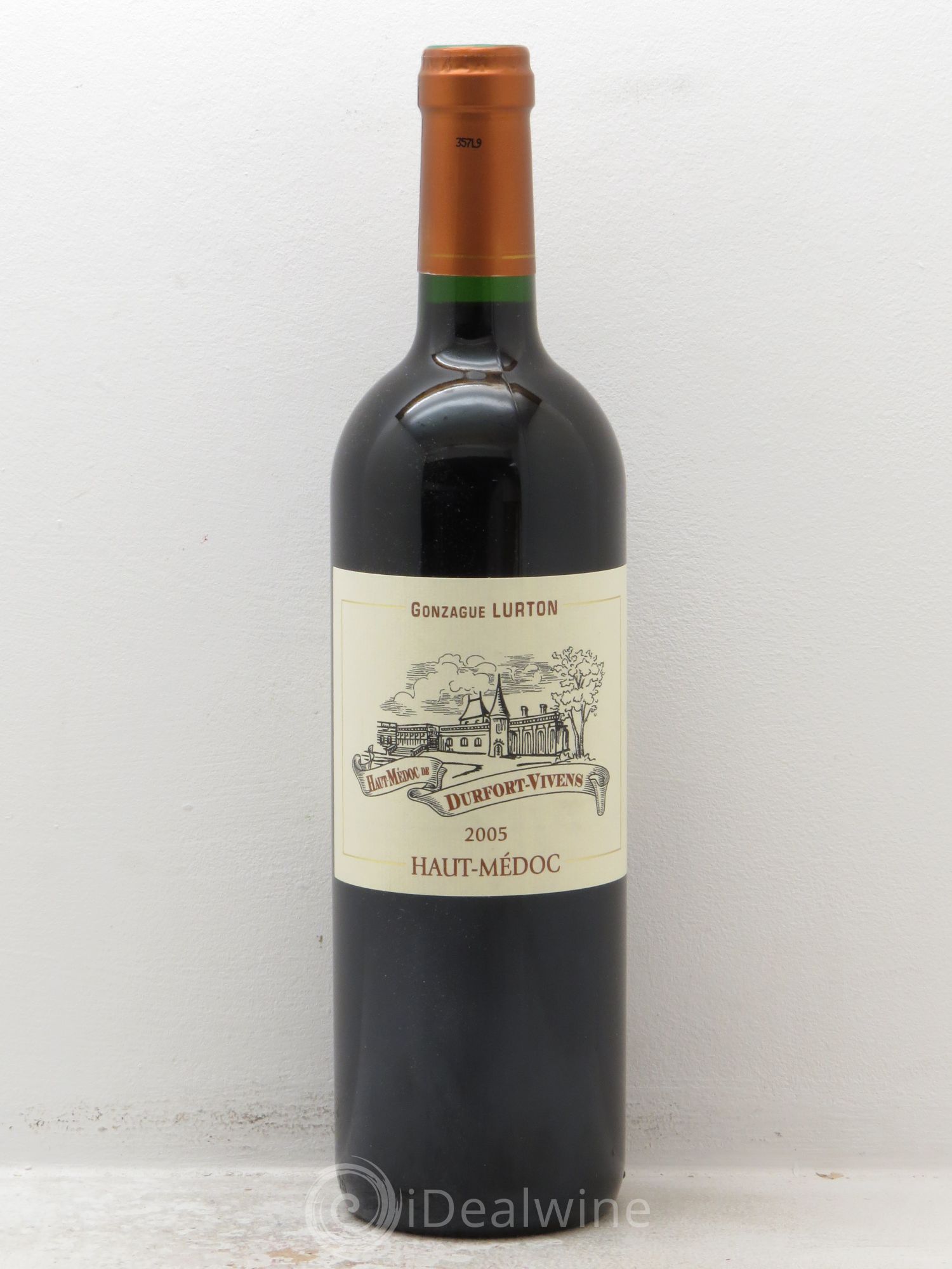 Château Durfort Vivens 2ème Grand Cru Classé 2005 - Lot de 1 bouteille - 0