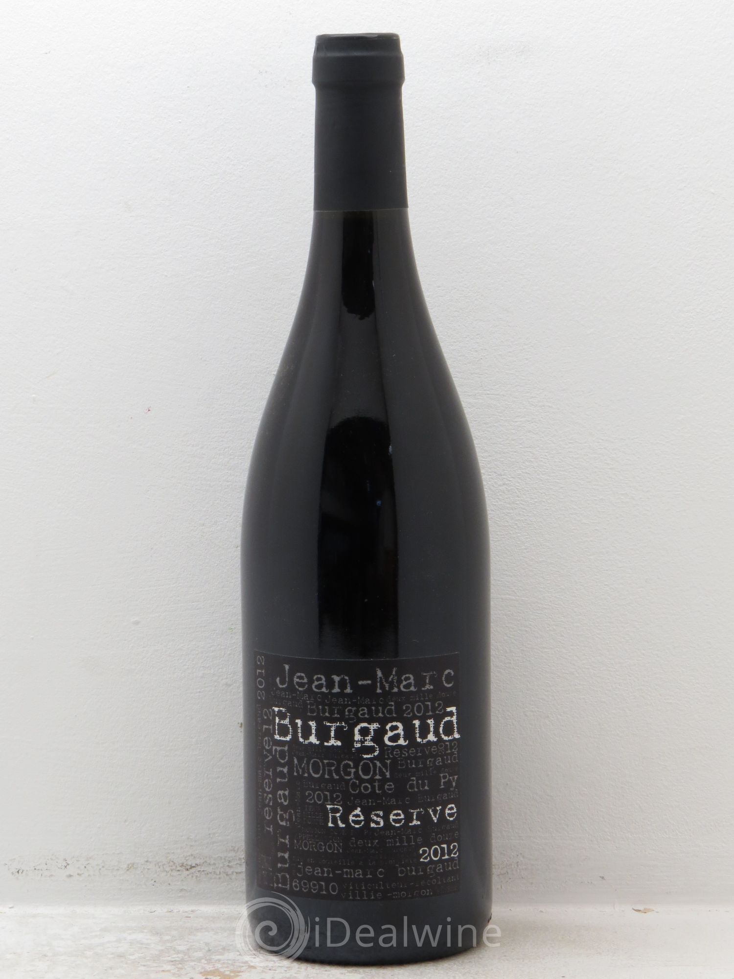 Morgon Réserve Jean-Marc Burgaud (Domaine) 2012 - Lot de 1 bouteille - 0