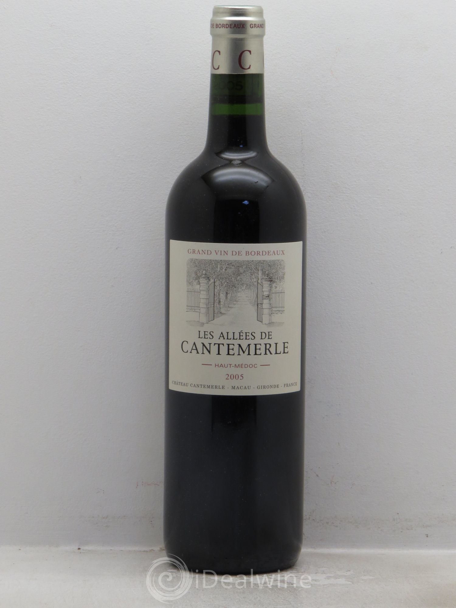 Allées de Cantemerle Second Vin 2005 - Lot de 1 bouteille - 0