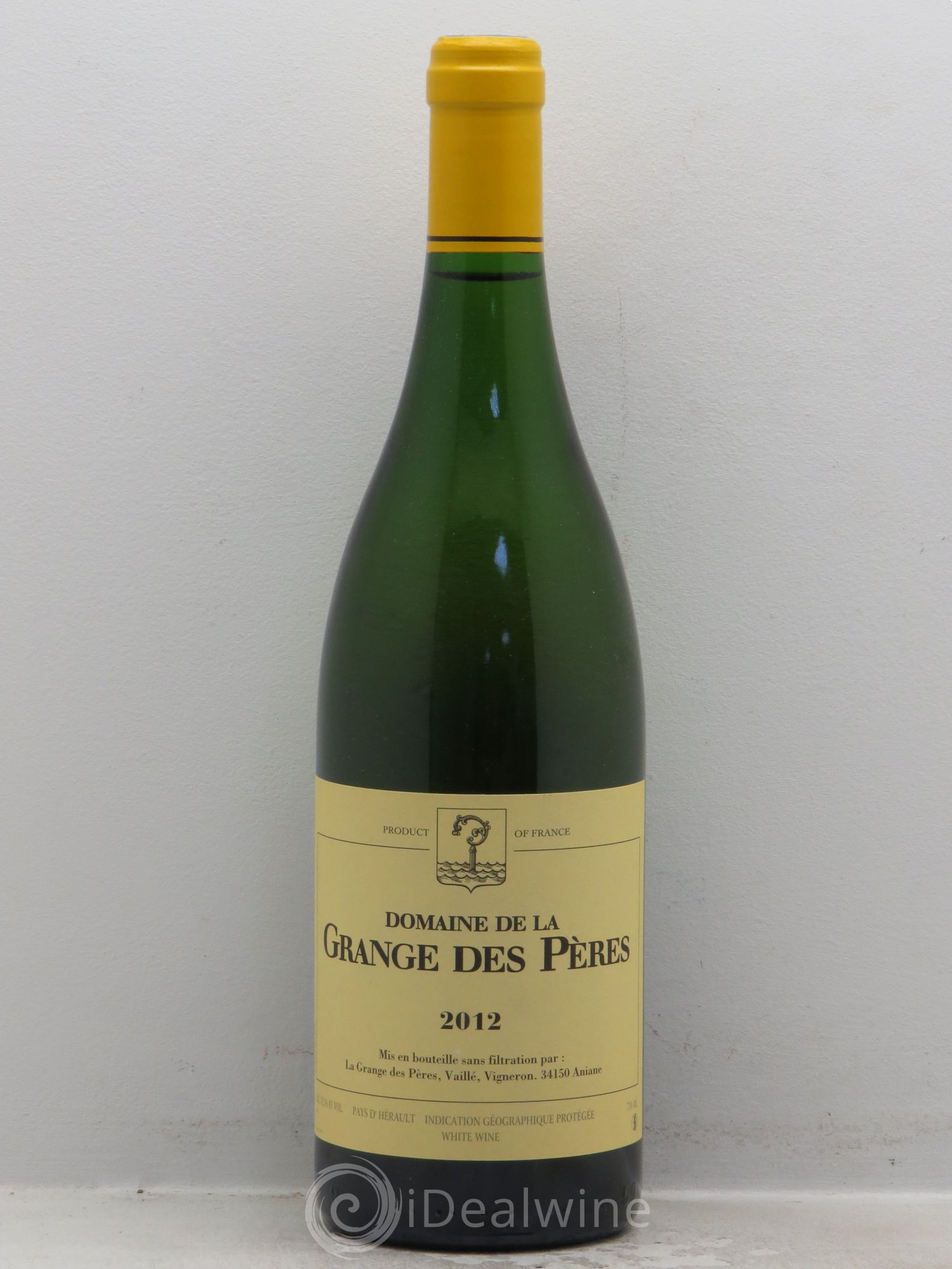 Pays d'Hérault Grange des Pères Laurent Vaillé 2012 - Lot de 1 bouteille - 0