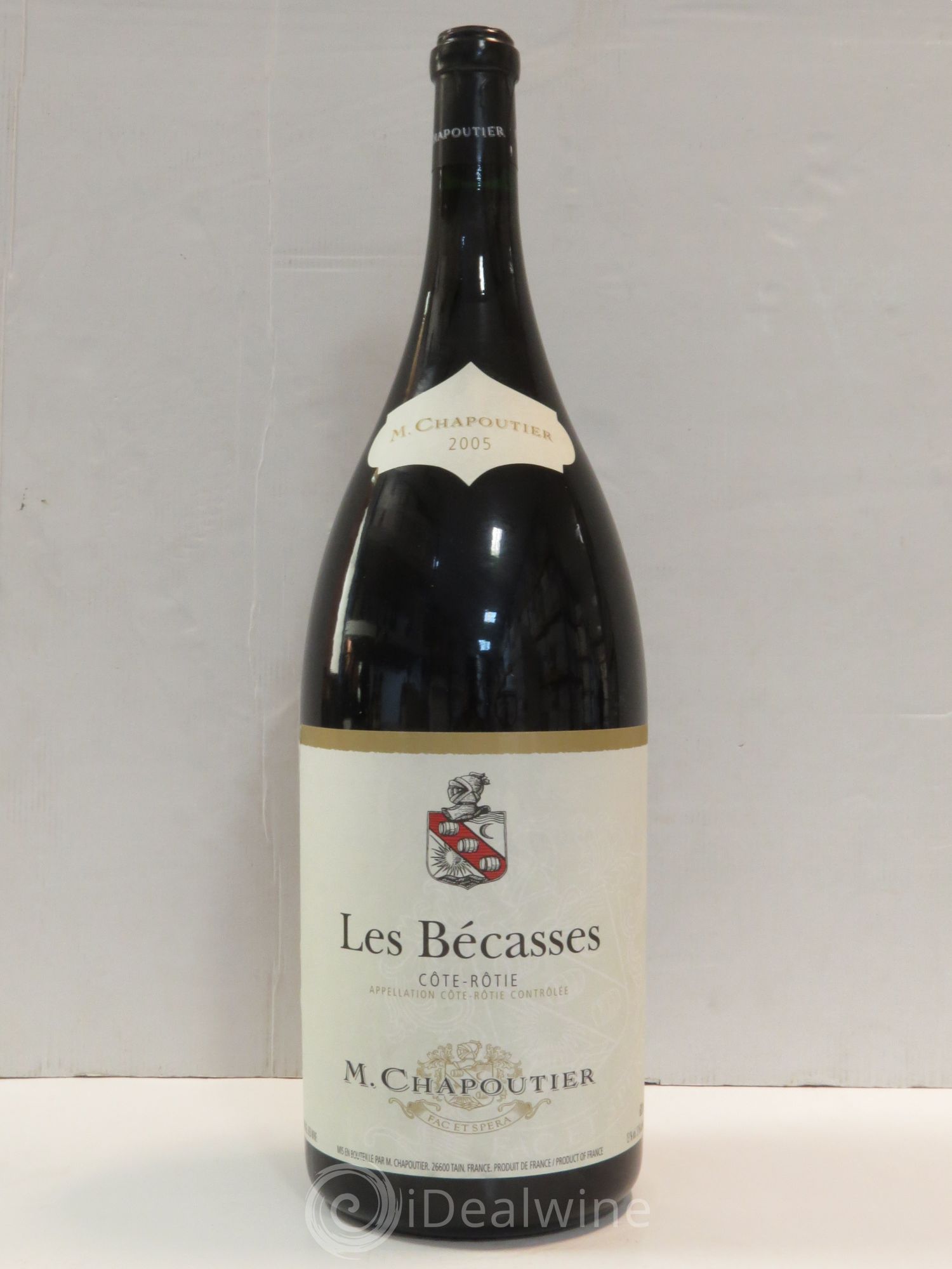 Côte-Rôtie Les Bécasses Chapoutier 2005 - Lot de 1 mathusalem - 0