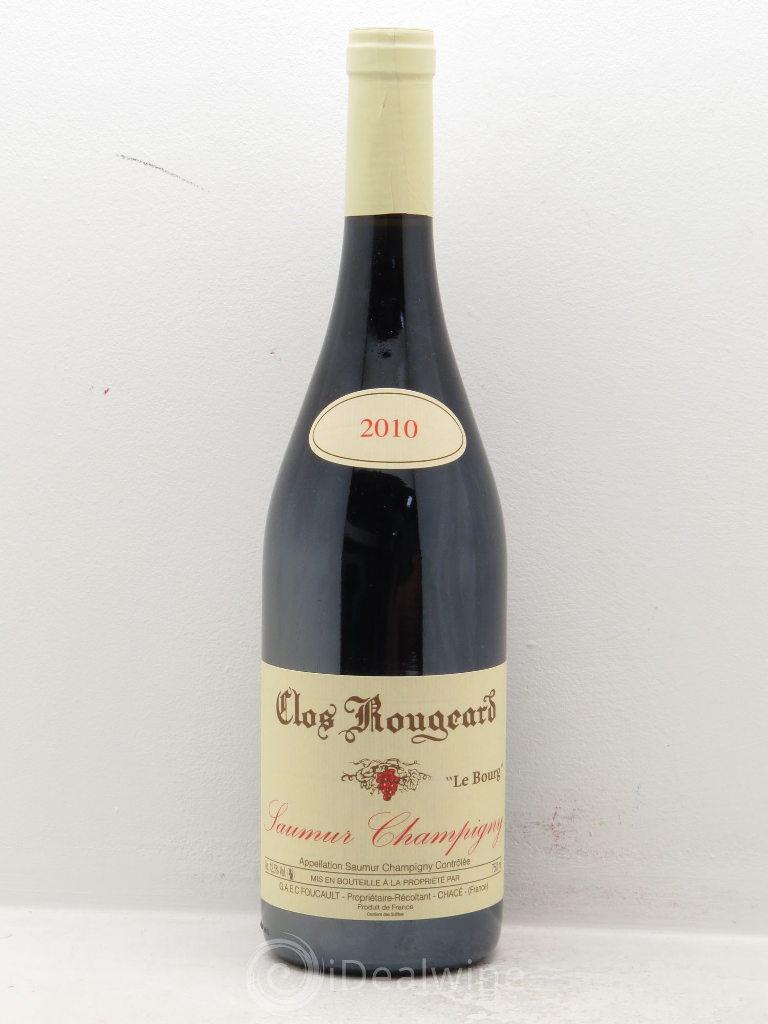 Saumur-Champigny Le Bourg Clos Rougeard 2010 - Lot de 1 bouteille - 0