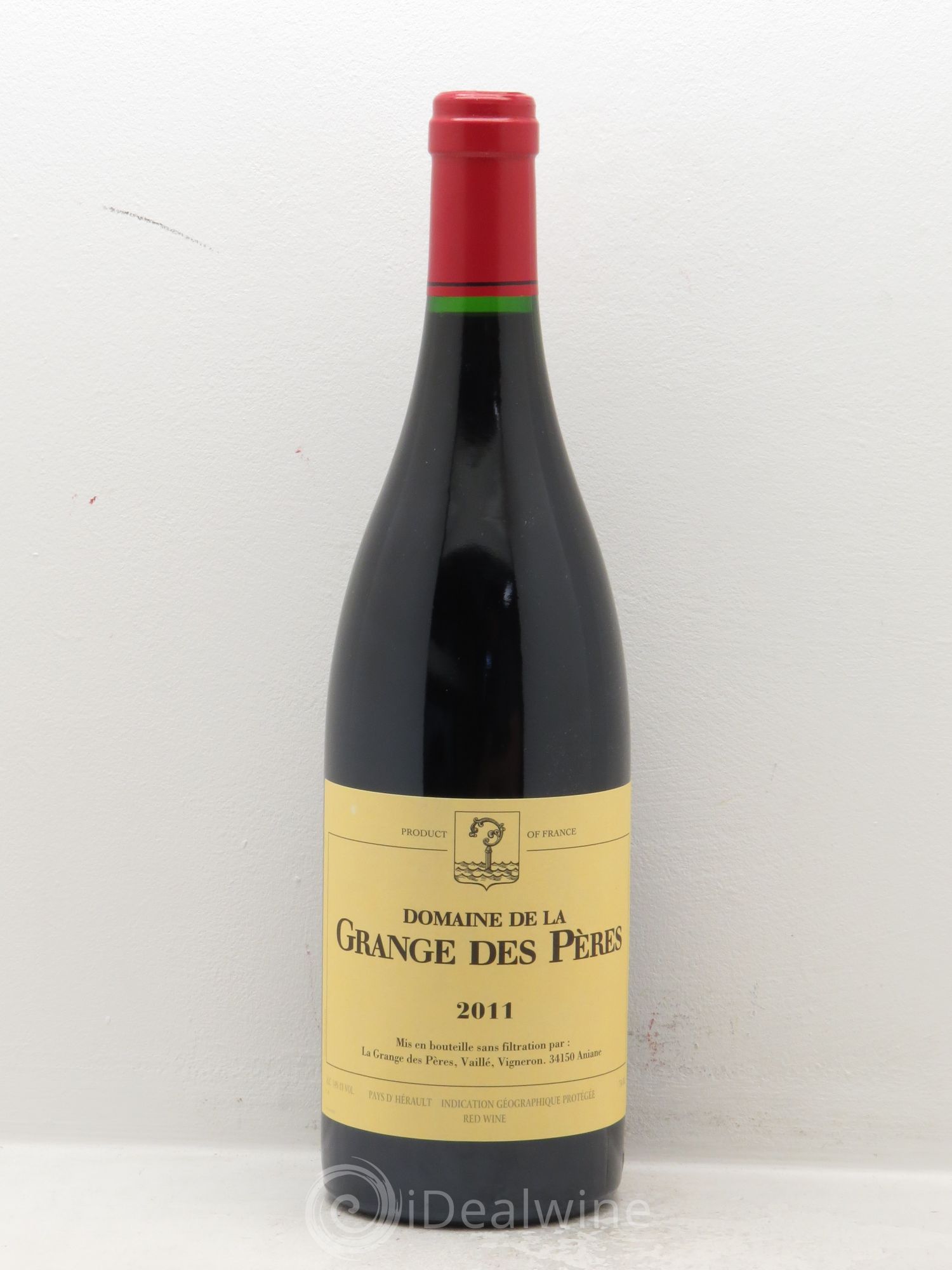 Pays d'Hérault Grange des Pères Laurent Vaillé 2011 - Lot de 1 bouteille - 0