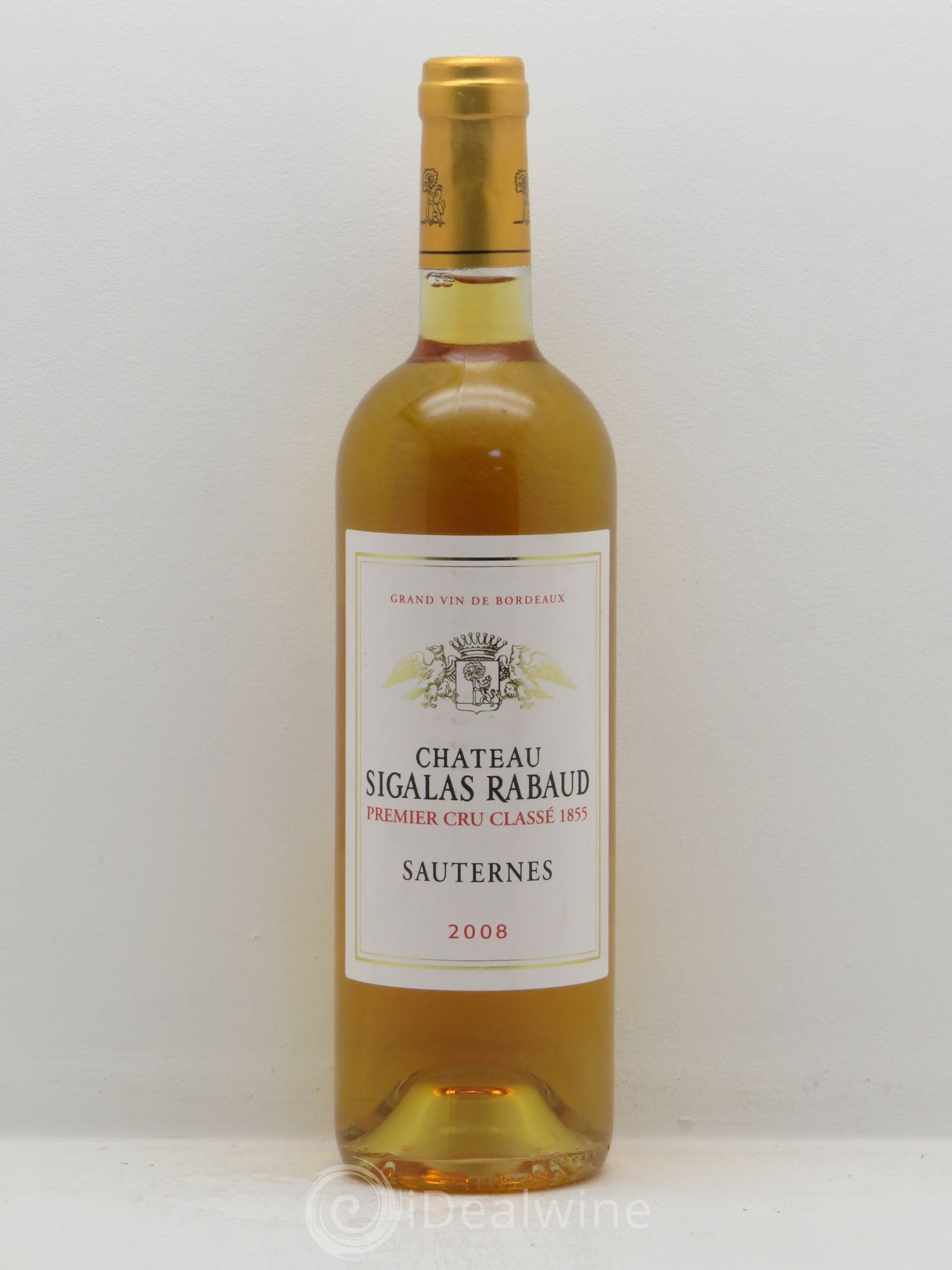 Château Sigalas Rabaud 1er Grand Cru Classé 2008 - Lotto di 1 bottiglia - 0