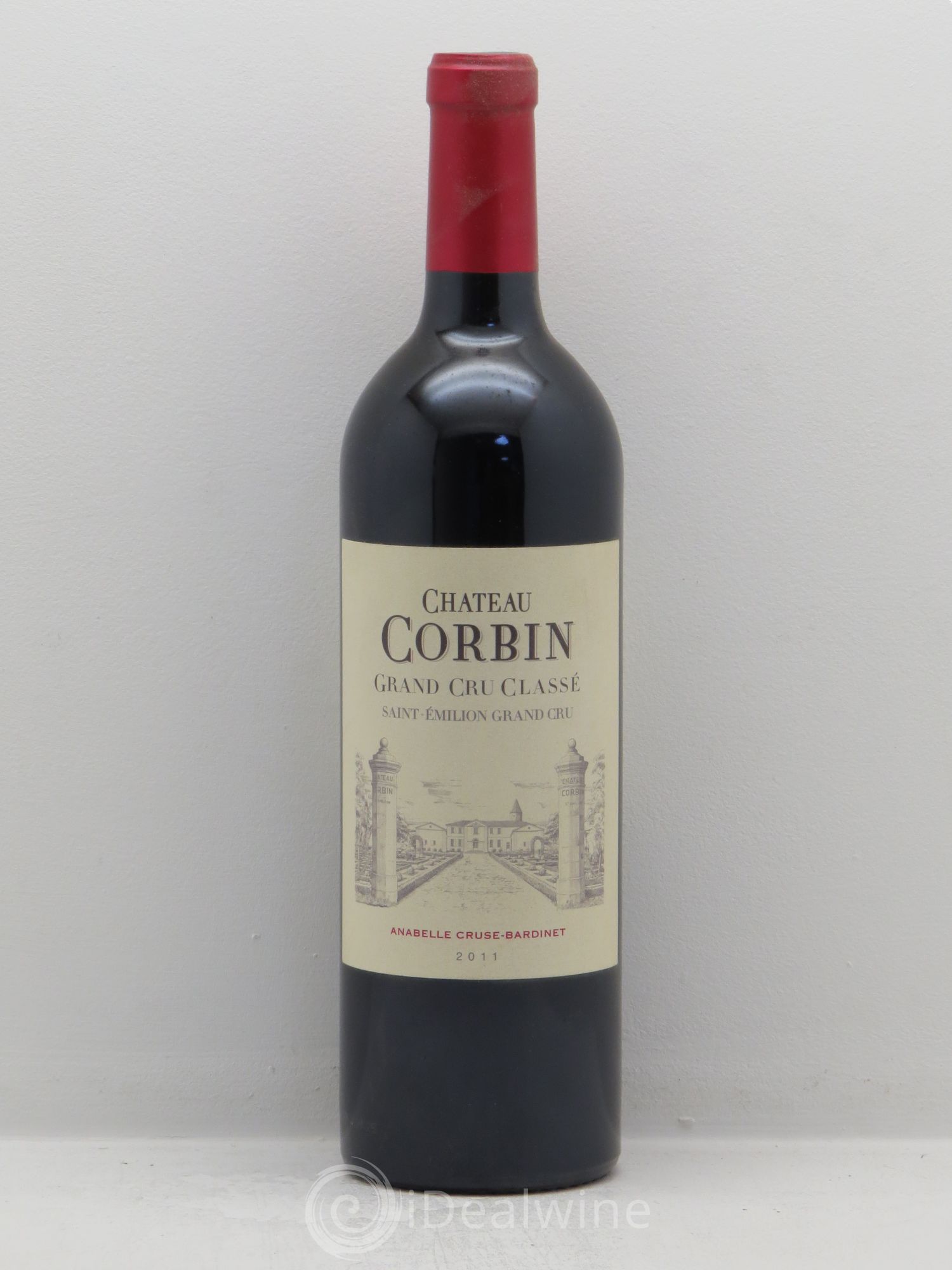 Château Corbin Grand Cru Classé 2011 - Lot de 1 bouteille - 0