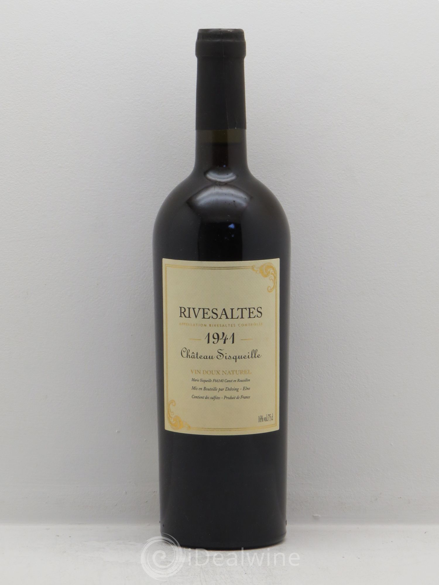 Rivesaltes Château Sisqueille 1941 - Posten von 1 Flasche - 0