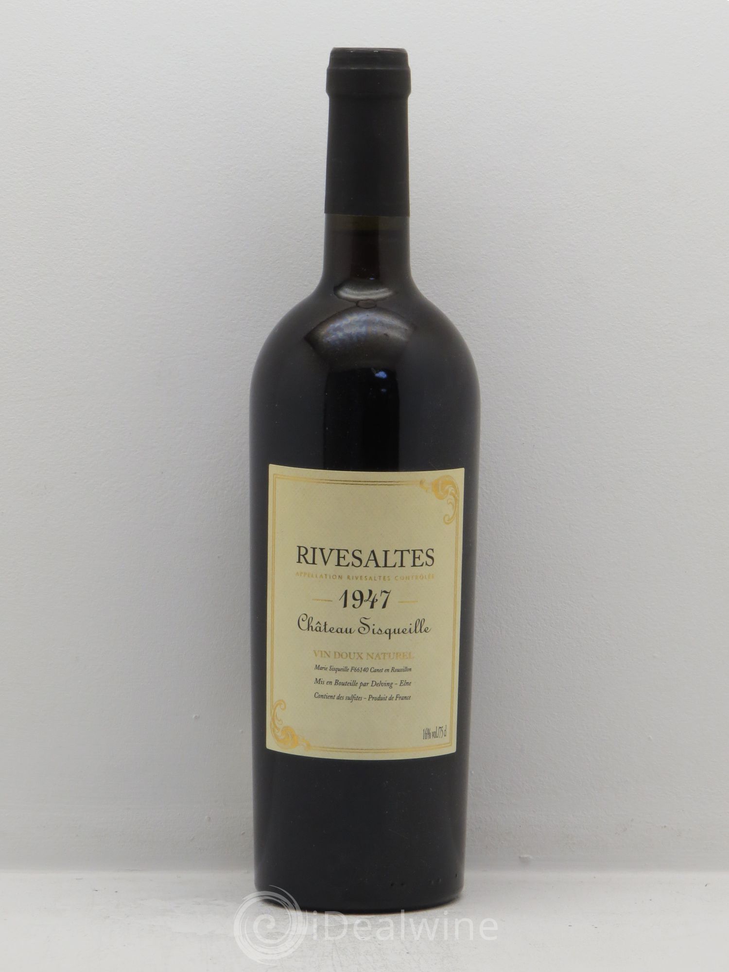 Rivesaltes Château Sisqueille 1947 - Posten von 1 Flasche - 0