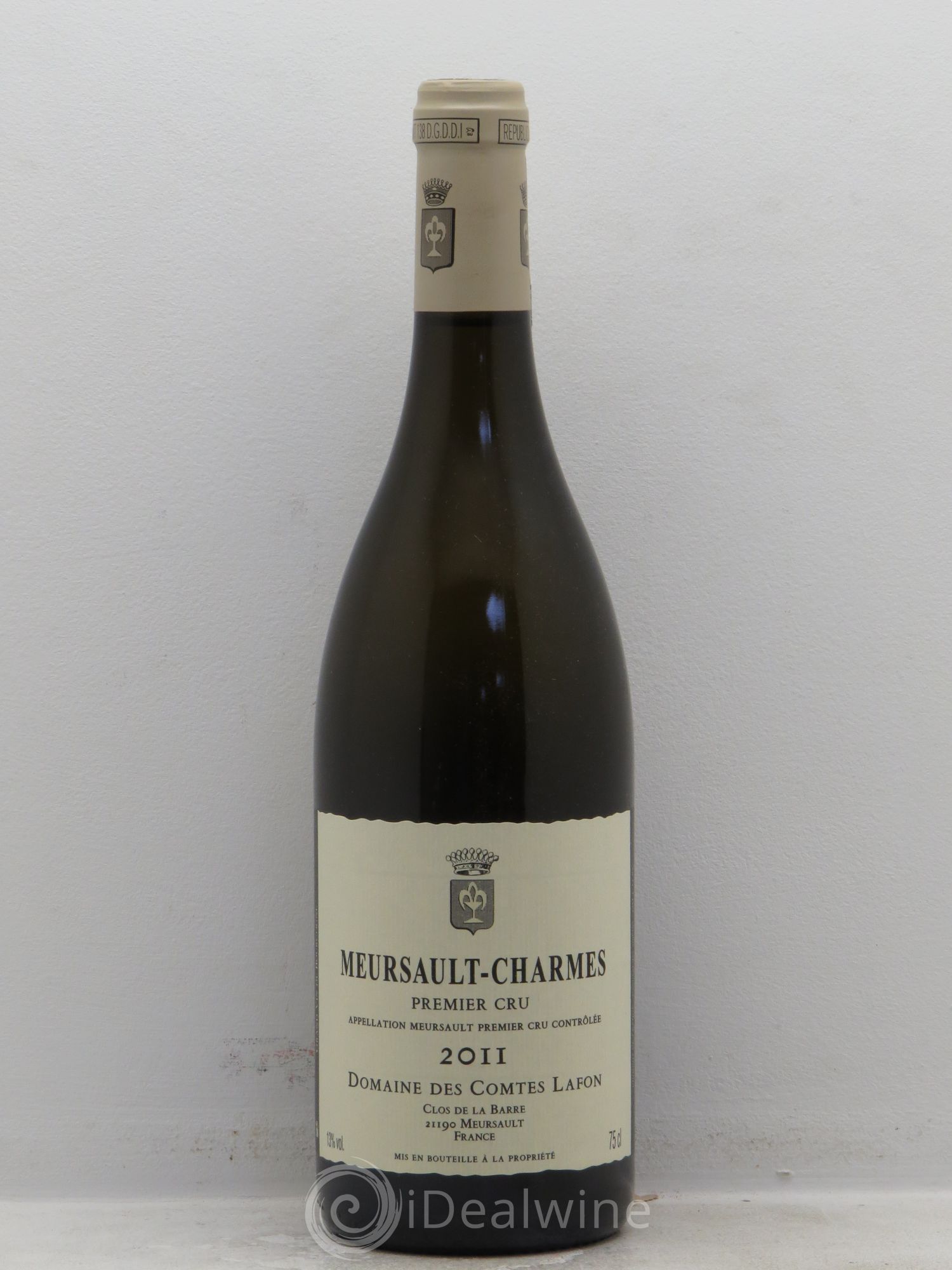 Meursault 1er Cru Charmes Comtes Lafon (Domaine des) 2011 - Lot de 1 bouteille - 0