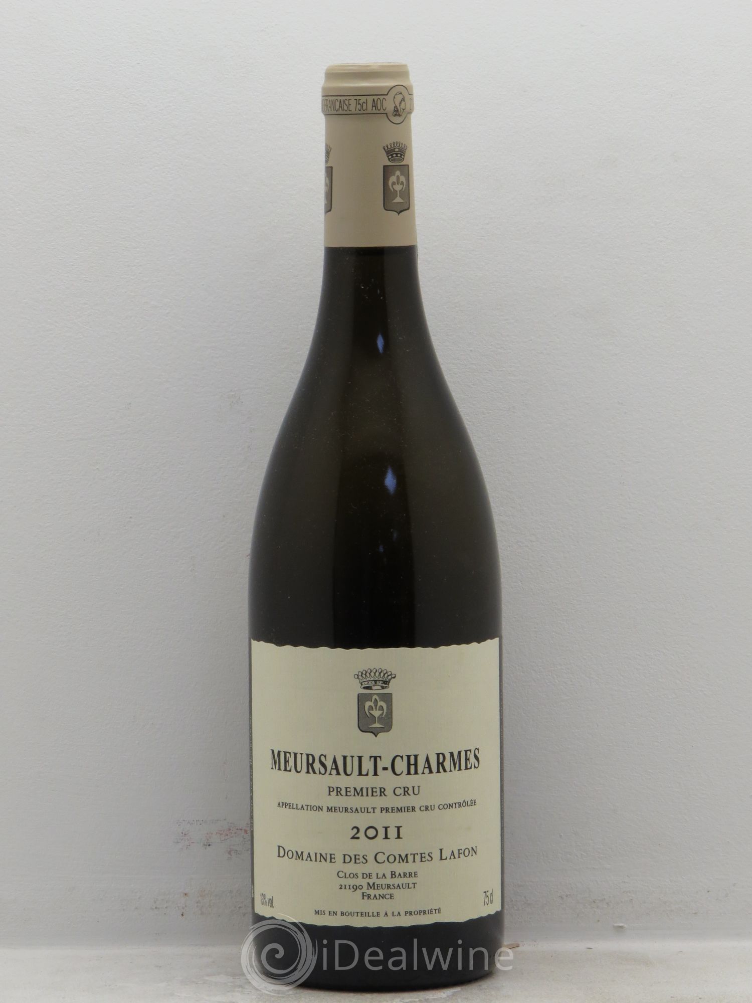 Meursault 1er Cru Charmes Comtes Lafon (Domaine des) 2011 - Lot de 1 bouteille - 0