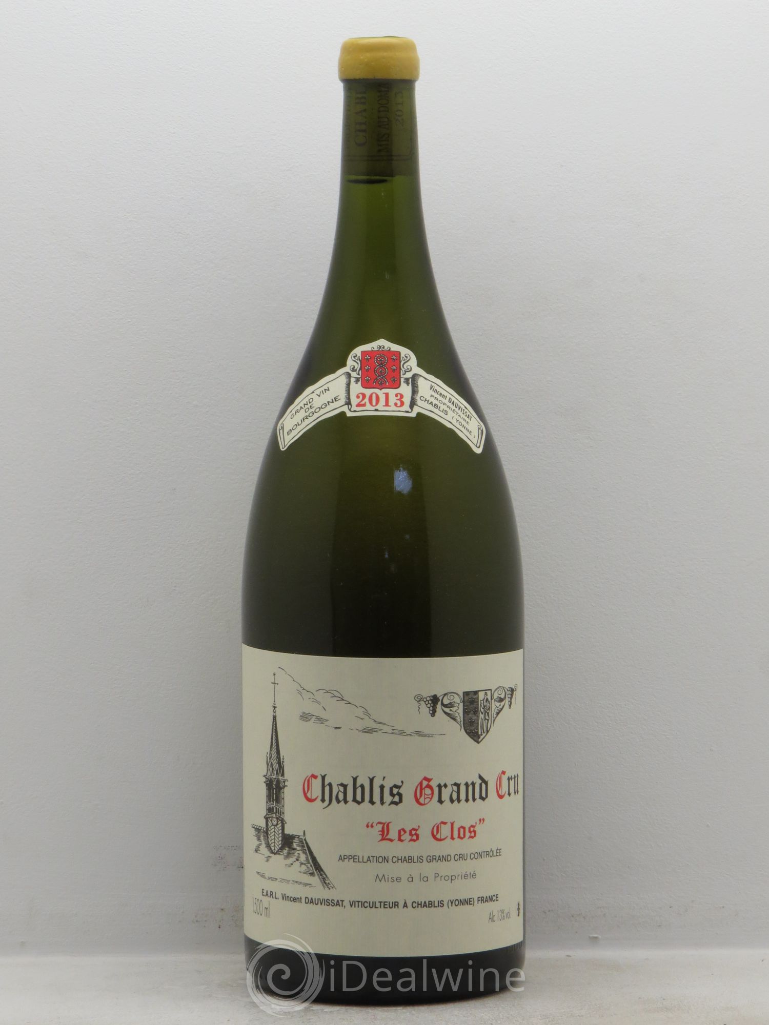 Chablis Grand Cru Les Clos Vincent Dauvissat (Domaine) 2013 - Lot de 1 magnum - 0