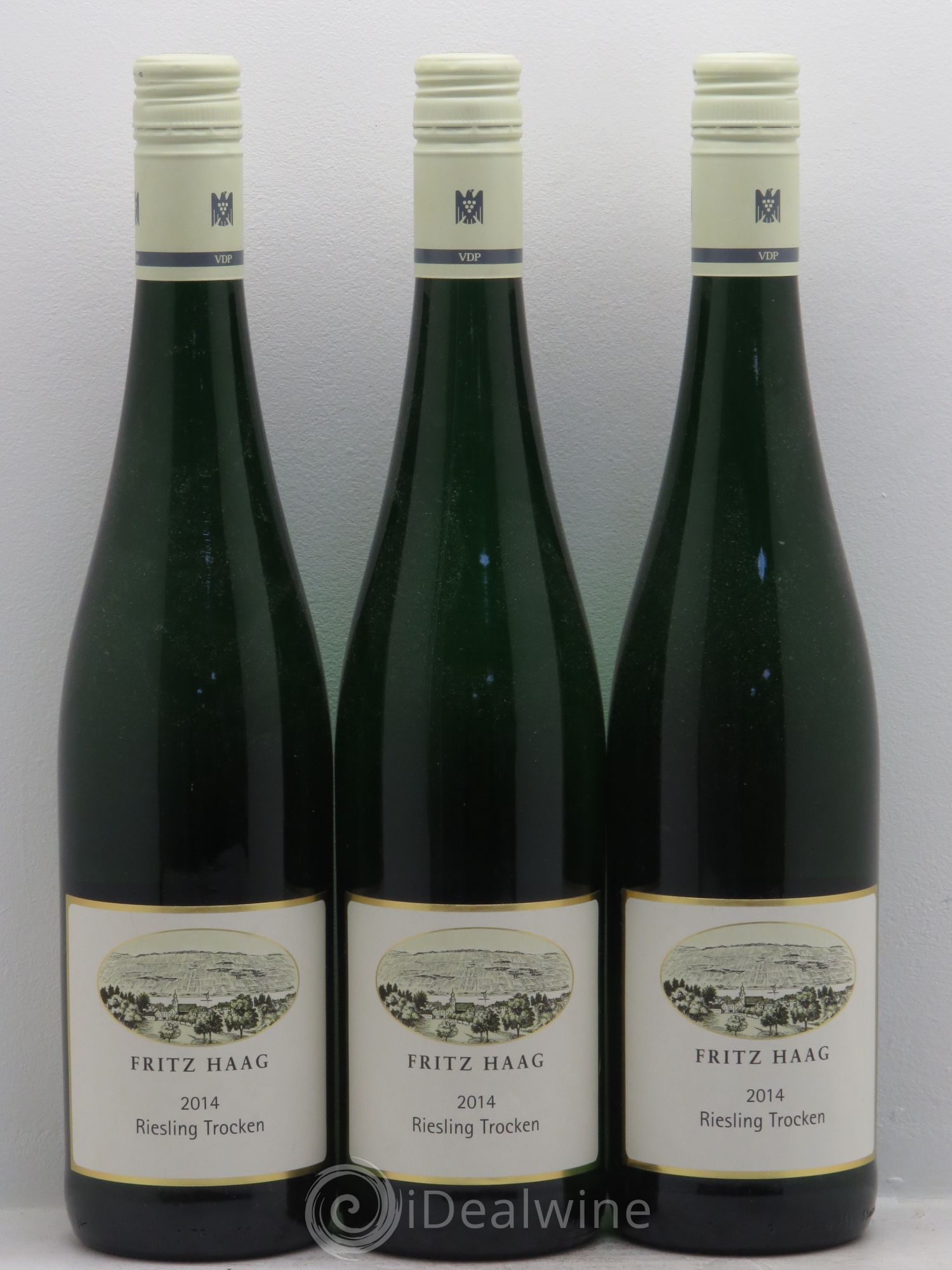 Riesling Trocken Fritz Haag 2014 - Posten von 3 Flaschen - 0