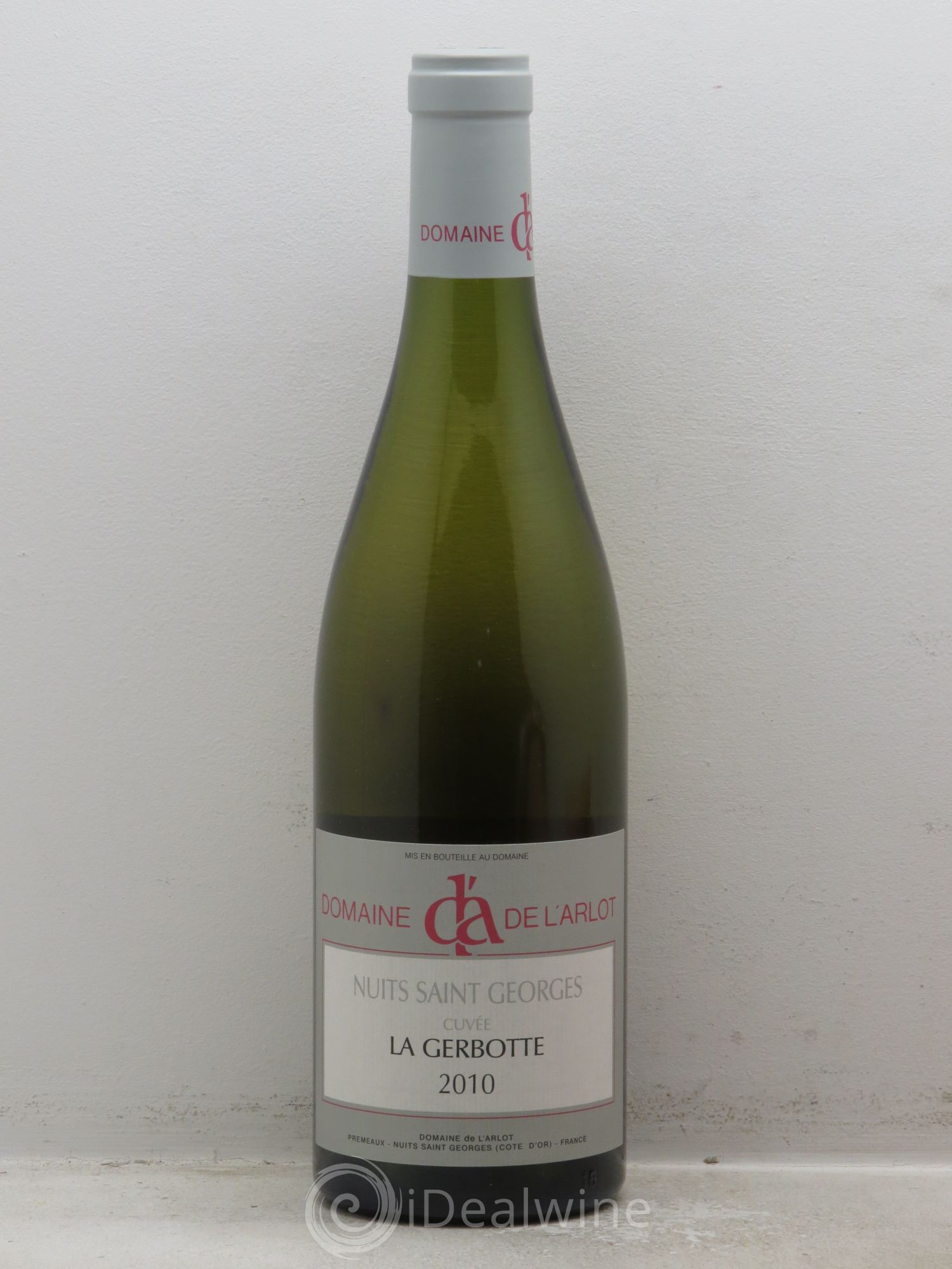Nuits-Saint-Georges la Gerbotte Domaine de l'Arlot 2010 - Posten von 1 Flasche - 0