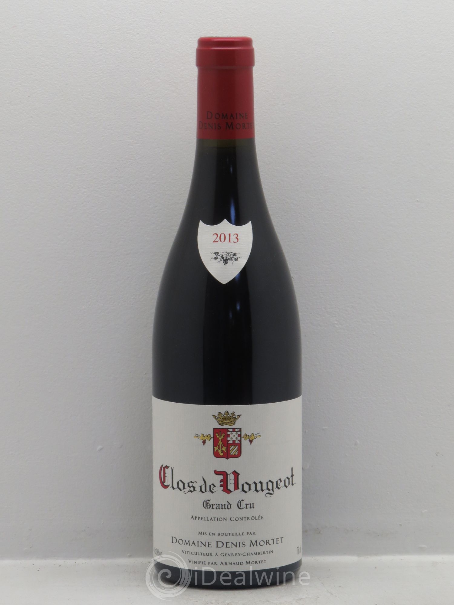 Clos de Vougeot Grand Cru Denis Mortet (Domaine) 2013 - Lot de 1 bouteille - 0