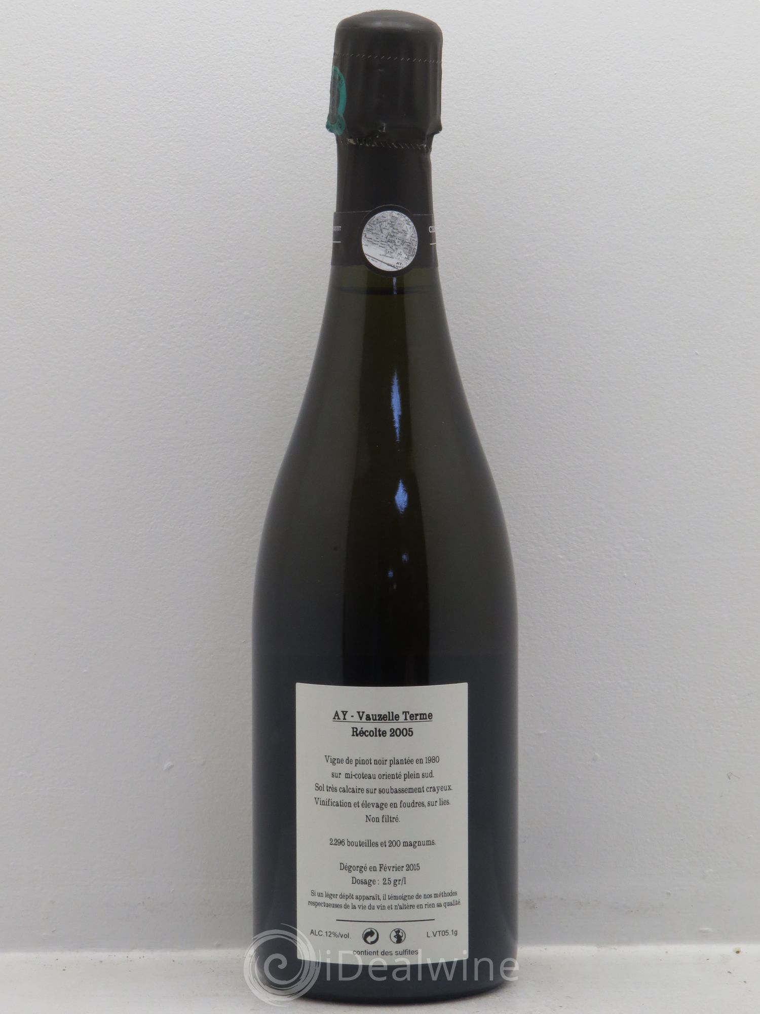Aÿ Vauzelle Terme Extra-Brut Jacquesson 2005 - Lot de 1 bouteille - 1
