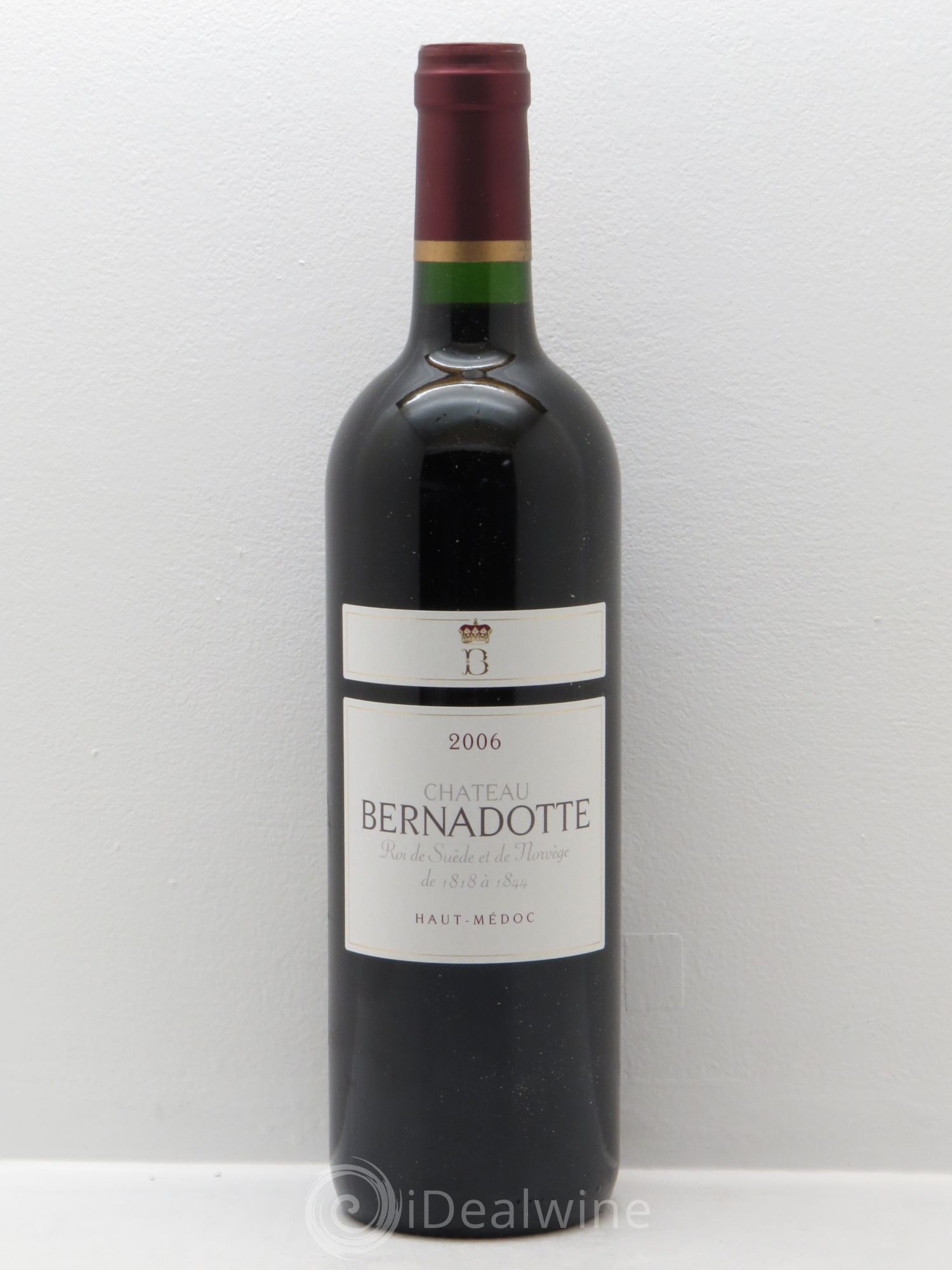 Château Bernadotte 2006 - Lot de 1 bouteille - 0