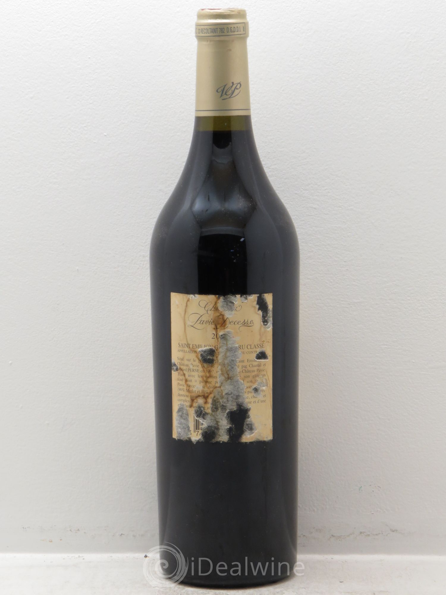 Château Pavie Decesse Grand Cru Classé 2002 - Lot de 1 bouteille - 1